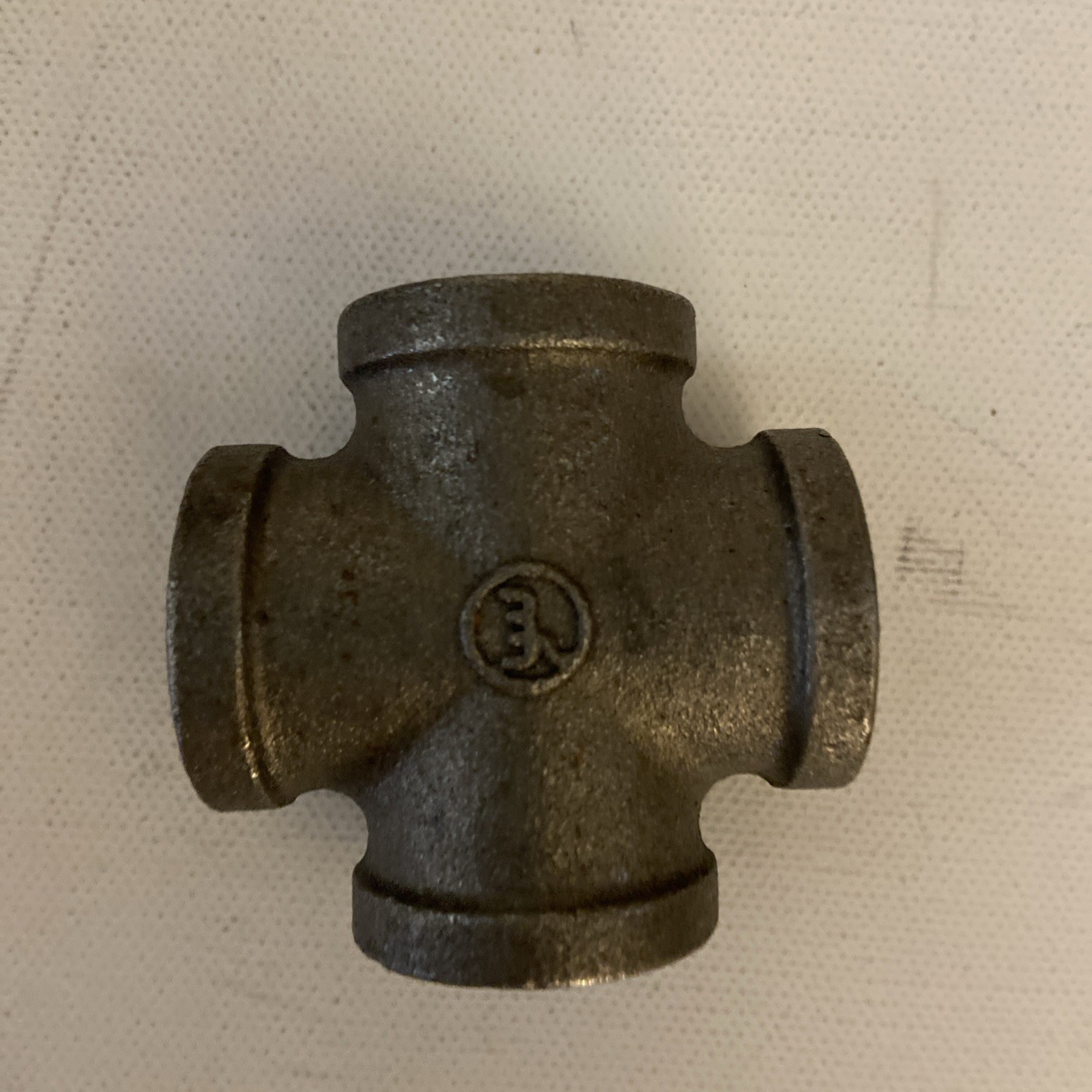 4 PACK 1/2″ Iron Cross 4-Way Tee Cross Fitting Pipe