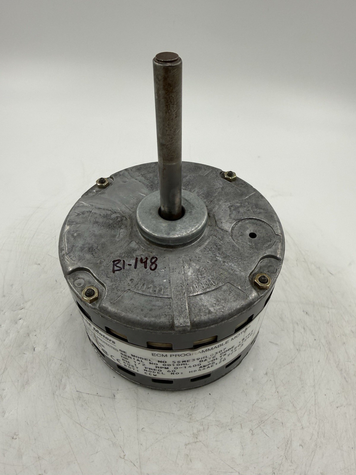 GE ECM Motor 5SME39HL0307 MOTOR ONLY NO ECM #B1-148