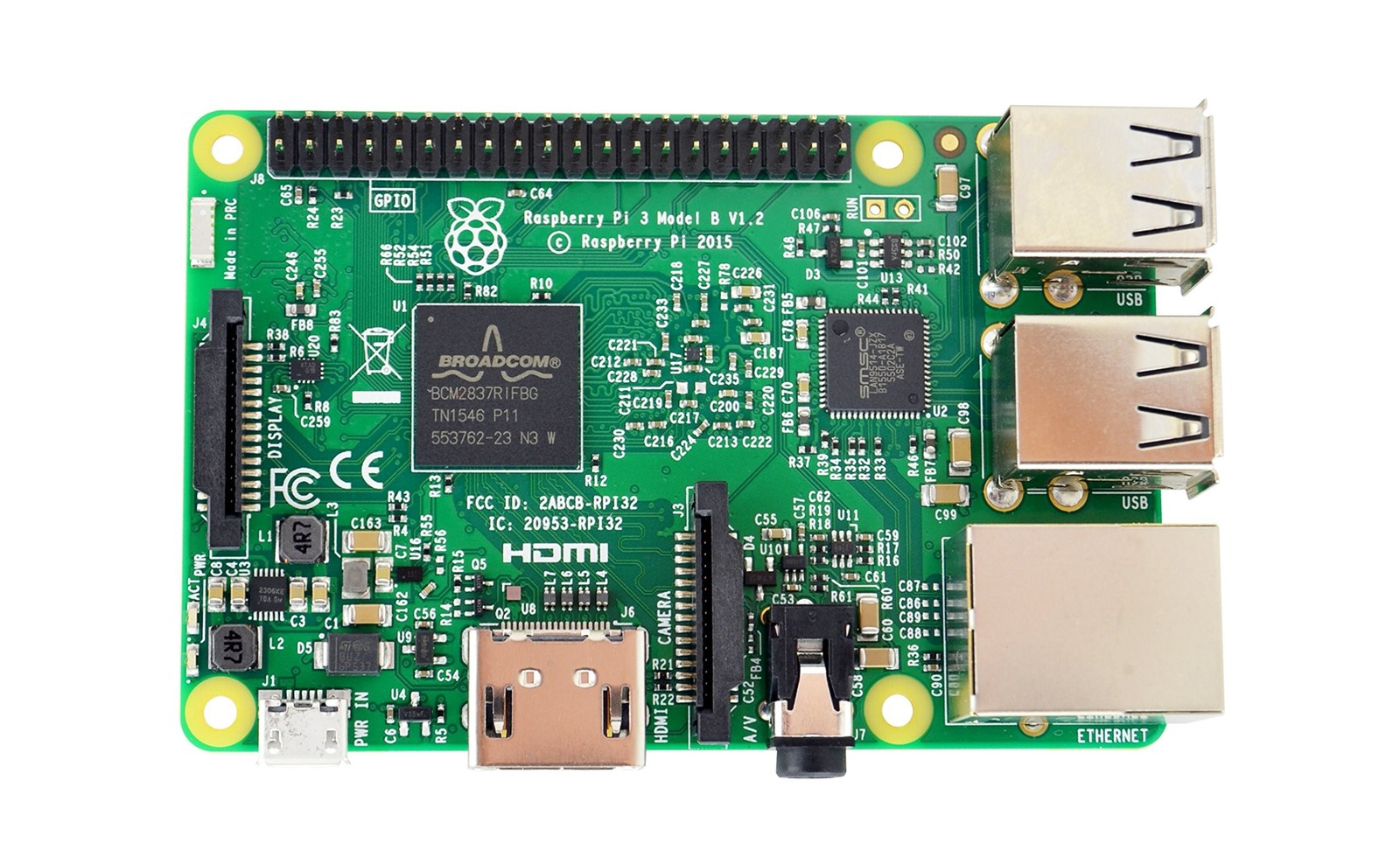 Raspberry Pi 3 Model B Board