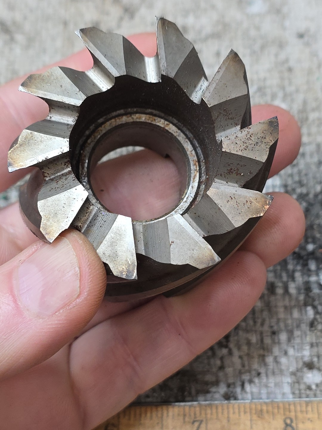 KEO 2.5 × 1.625″ M2 13.603 LD 10 Flute Shell Mill 1.0″ Arbor USED IN EX COND