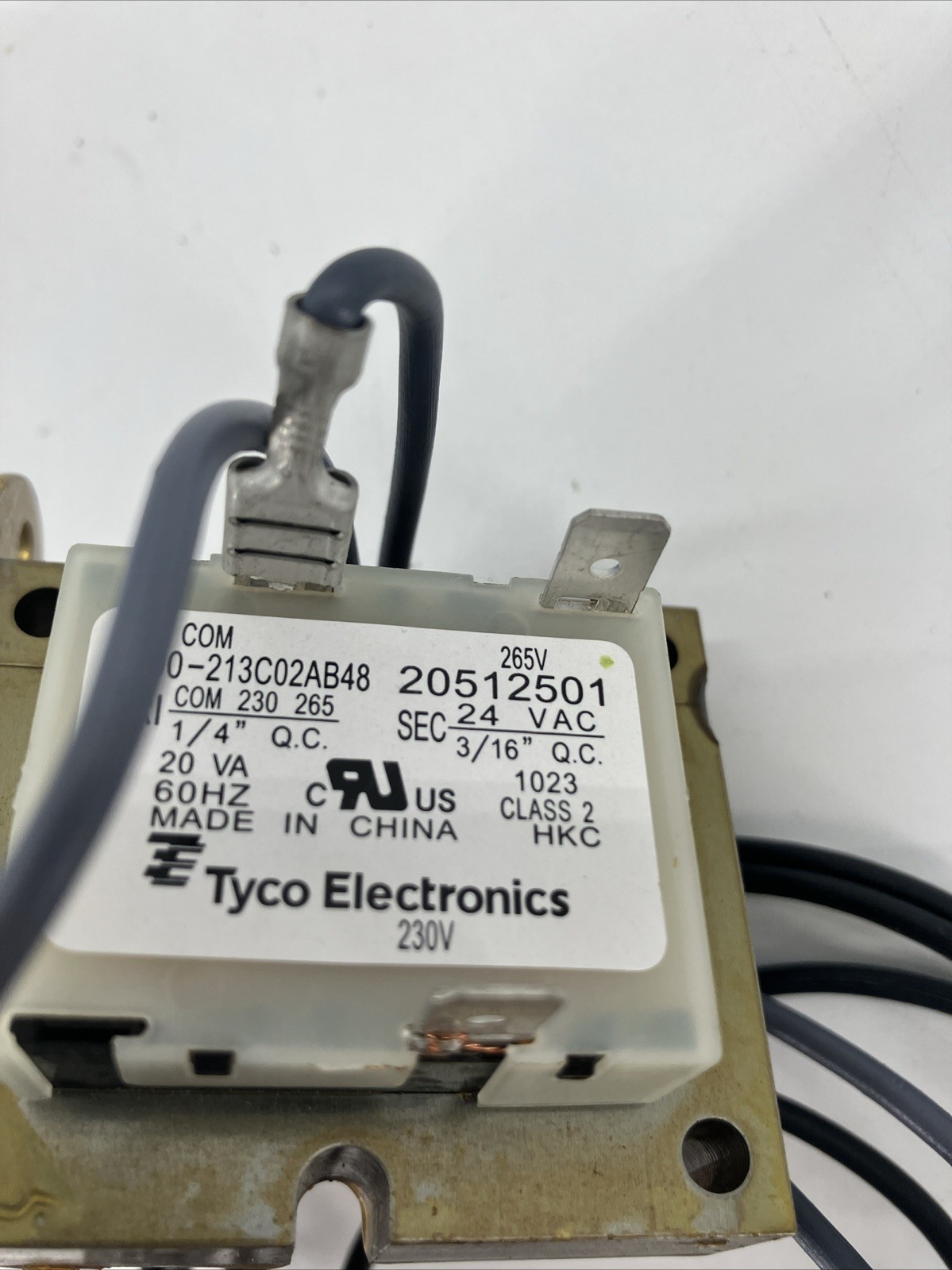Amana PTAC Transformer 20512501 265/24v Goodman Basler Electric 230v 0130m00329