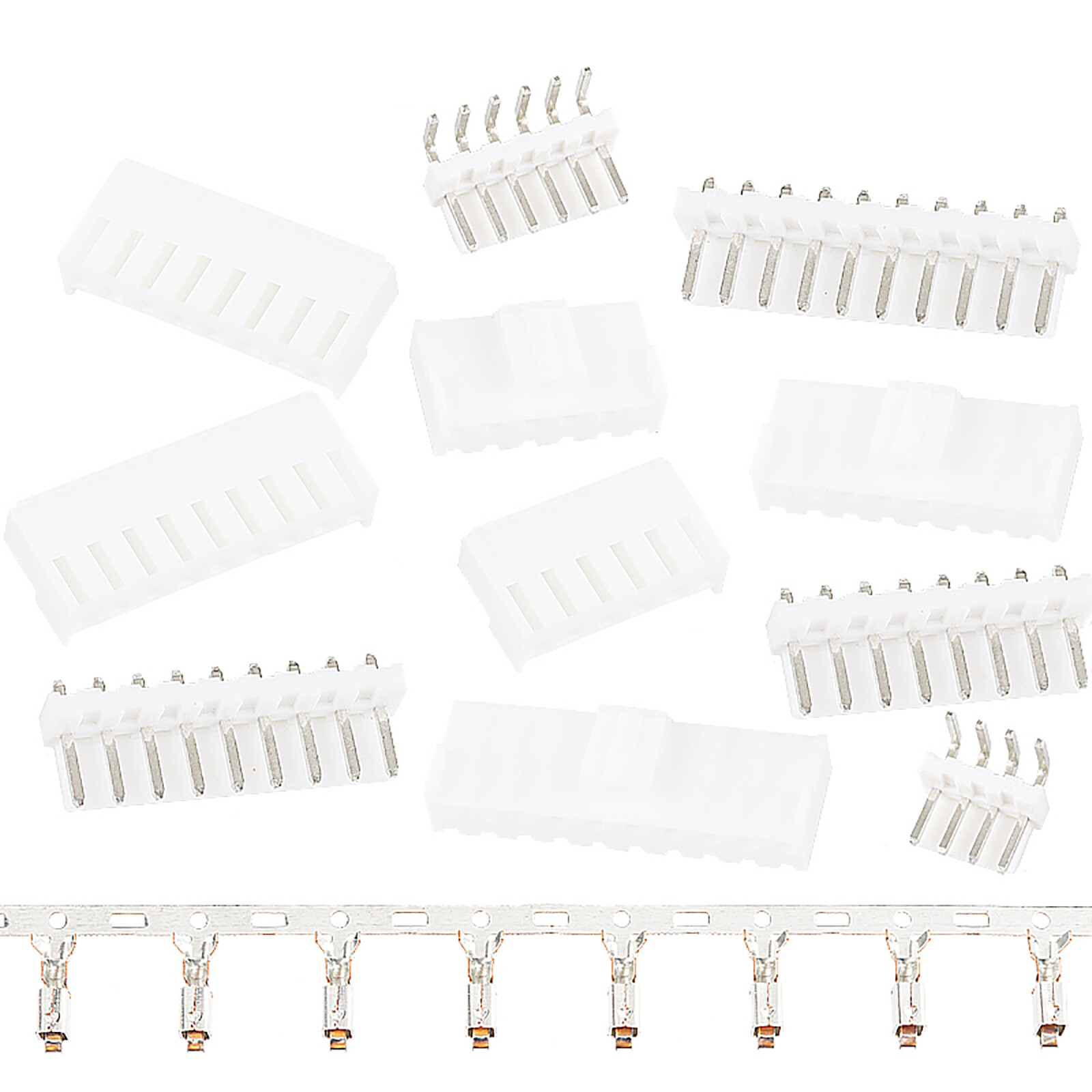 VH 3.96mm Plug + Socket + Crimps 2-10p Crimp Connector B2W (JST VH Style)