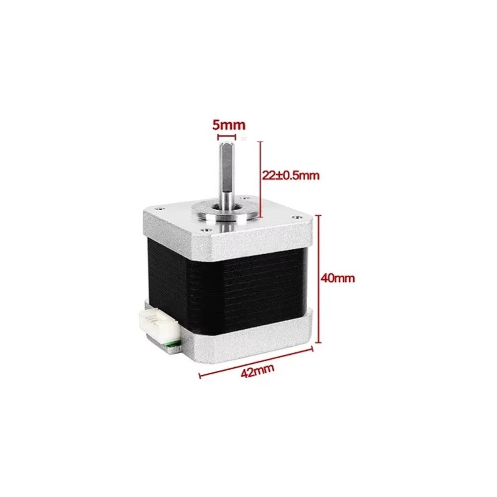 【US】Nema 17 42 Stepper Motor 0.28Nm/0.42Nm/0.56Nm 4-lead for 3D Print/CNC Router