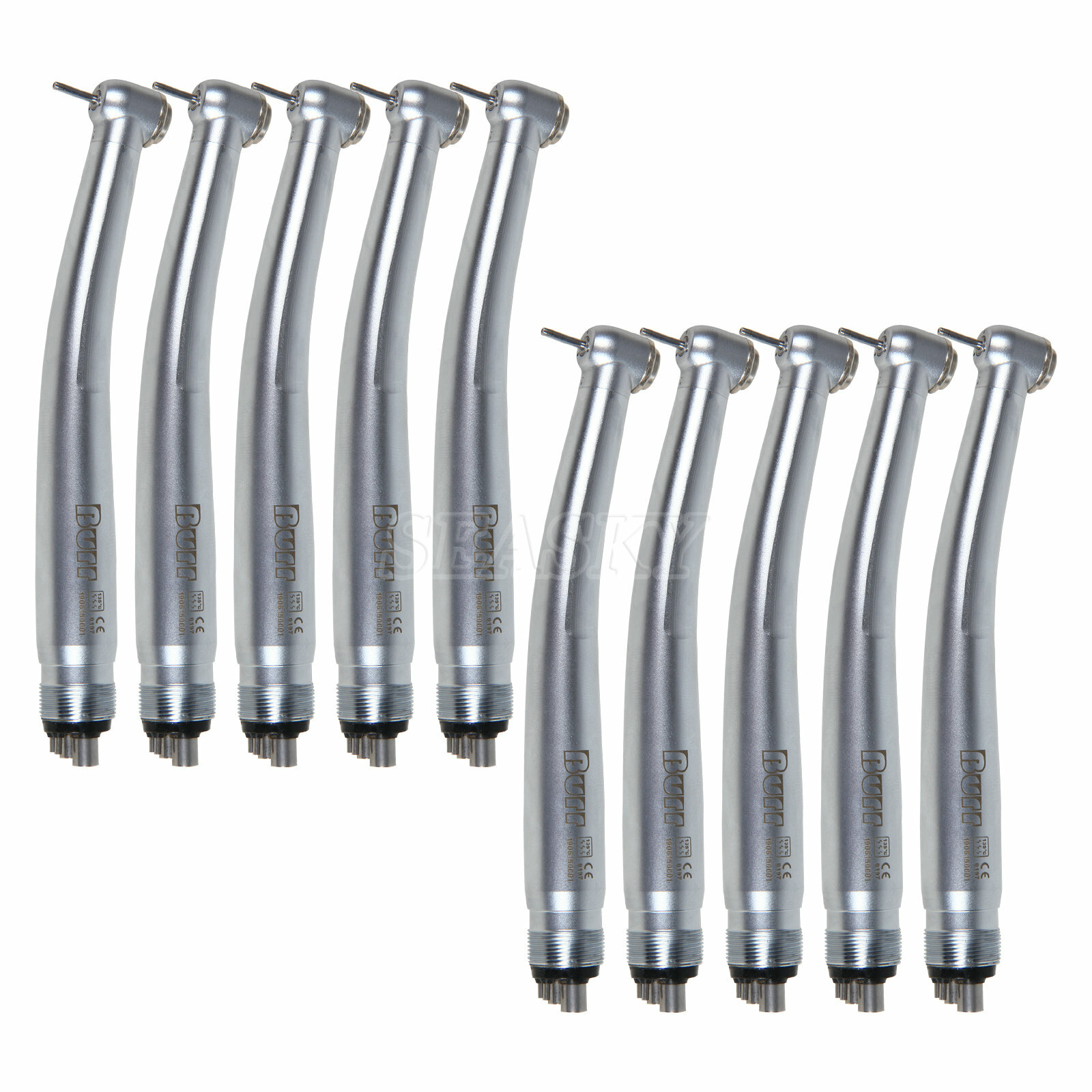 10xNSK Style Dental High Speed Handpiece Push Button standard 4Hole U3BM in USA