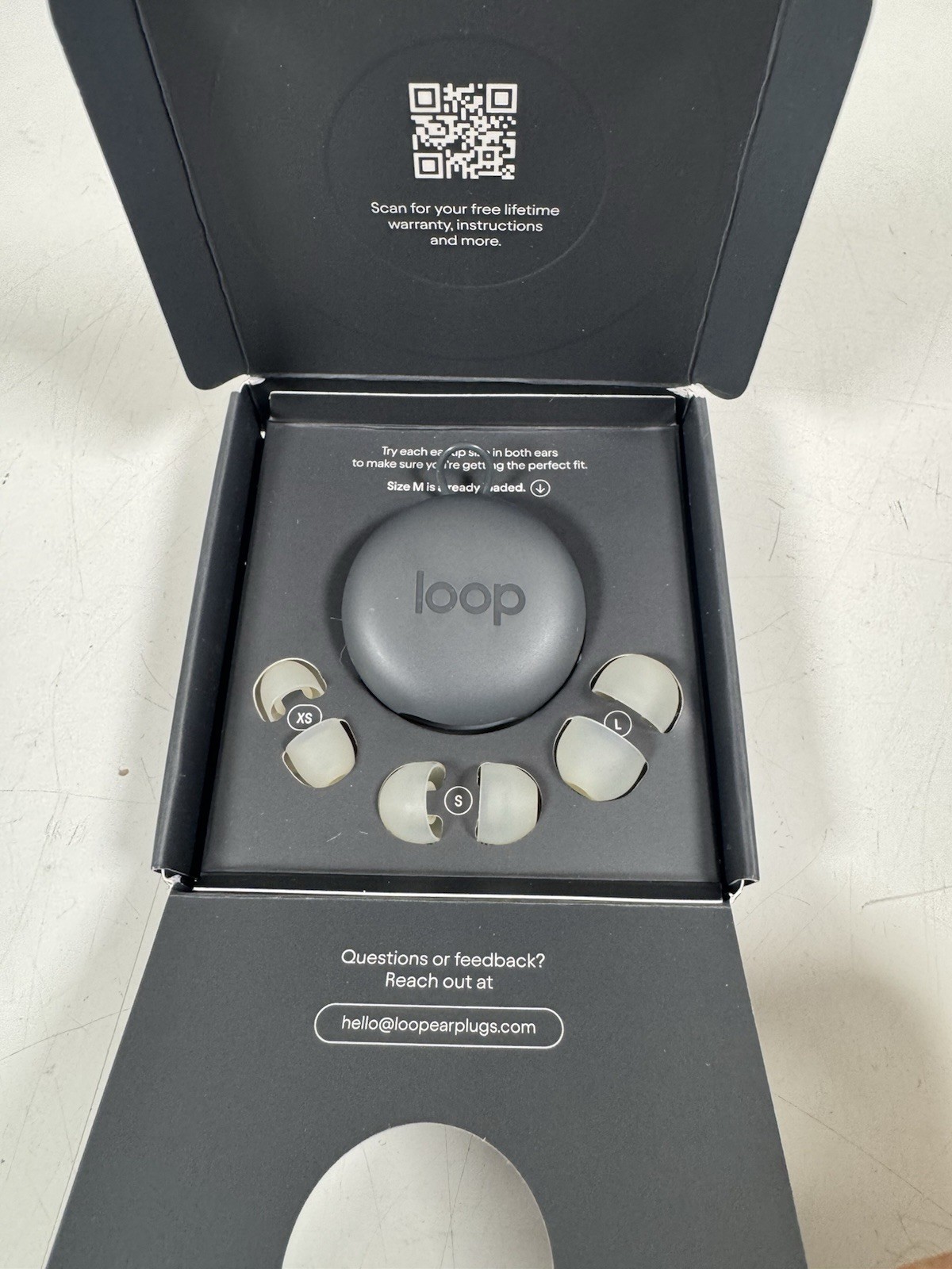 Loop Experience 2 Gold Noise Reduction Earplugs 12 dB Rating – Open Box Unused