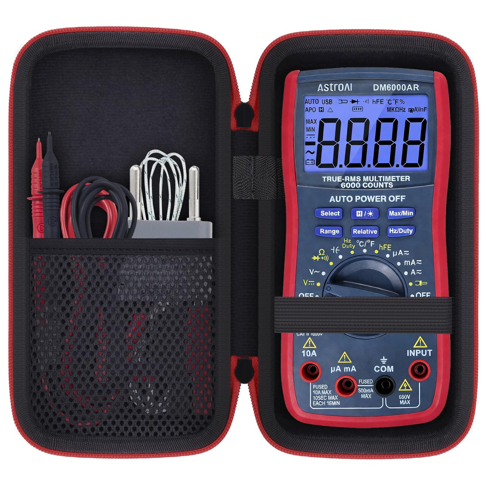 Hard Case Replacement for AstroAI Digital Multimeter Volt 6000 Counts