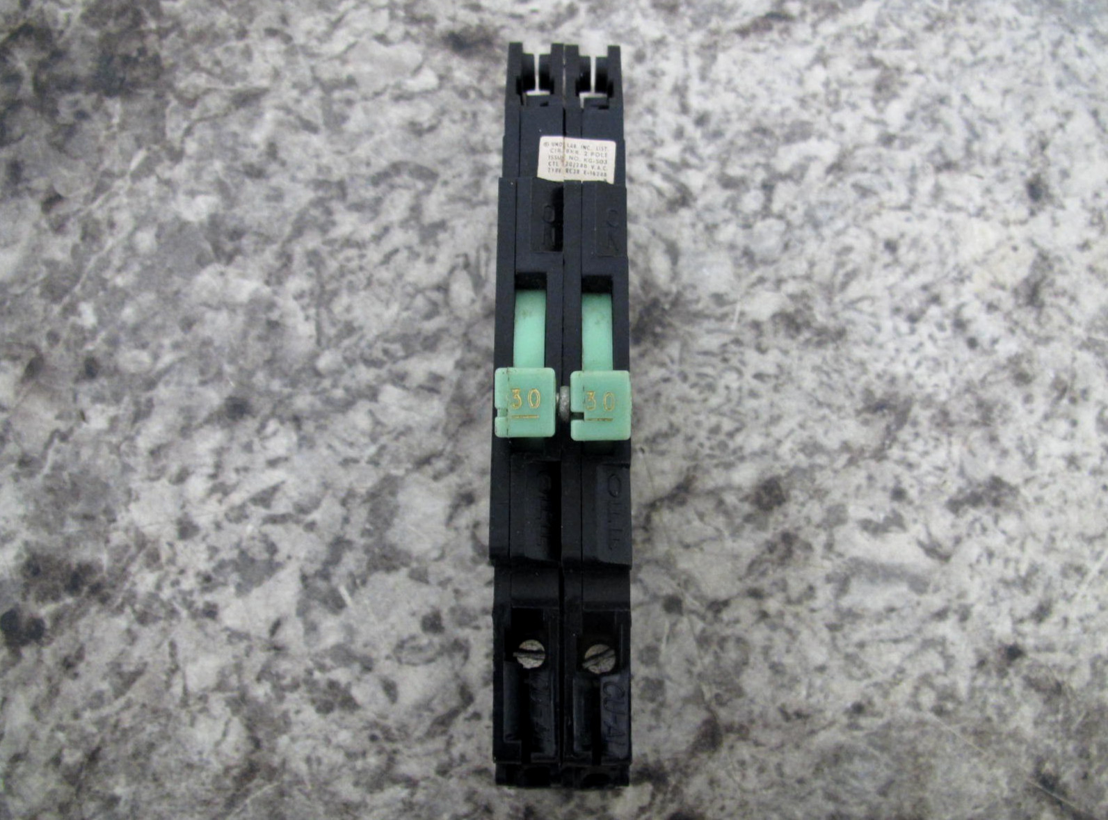 Zinsco RC-38 RC38 30-Amp 2-Pole 30A 2P 120/240V Circuit Breaker Free Shipping