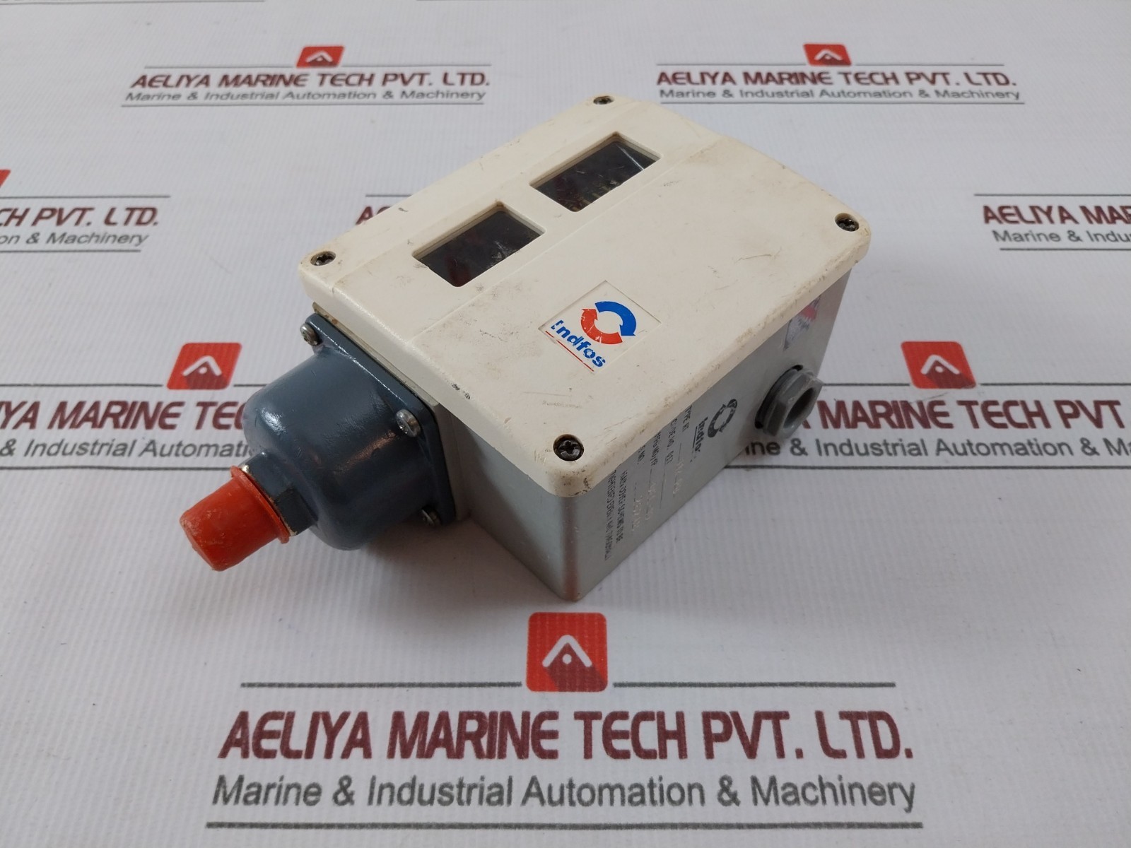 INDFOS RT 112 PB Pressure Switch AC 10A 380VAC DC 12W 12–220V 0.1–1.1 KG/CM2