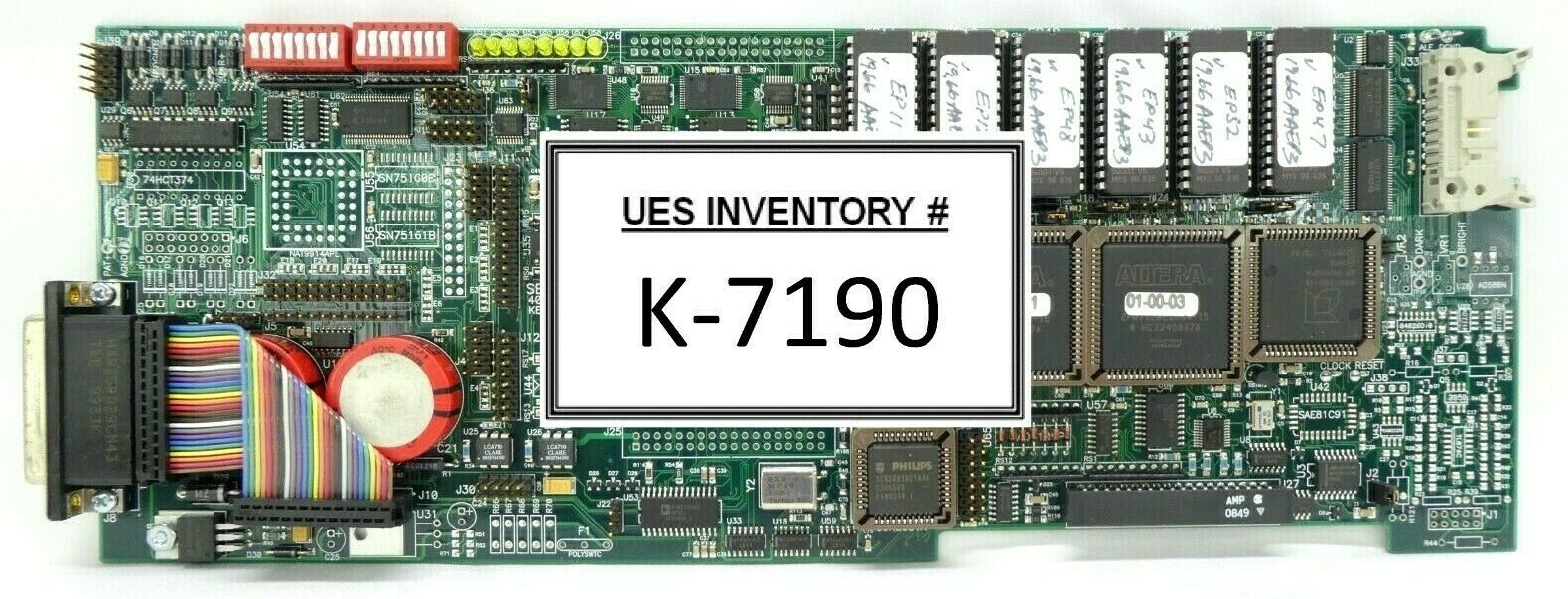 Kensington 4000-6010-02 SBC Single Board Computer PCB Rev. L 19.66 AAEP3 Spare