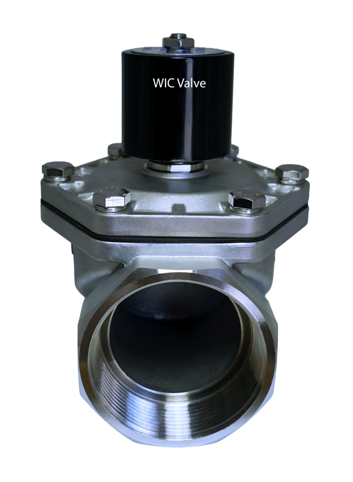 3″ Inch NPT Thread Stainless Zero Differential Electric Valve 110V AC Viton Seal