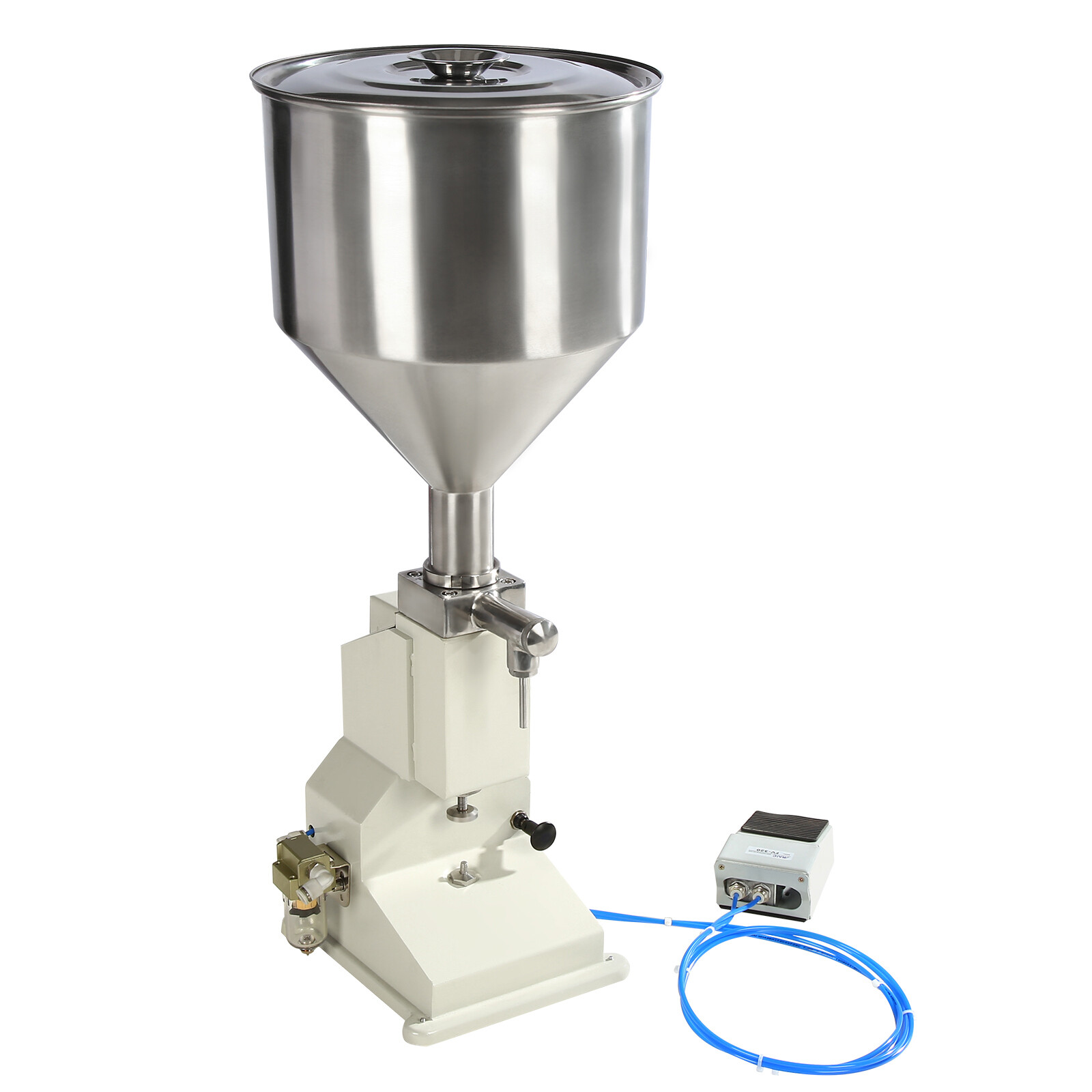 NEW A02 Pneumatic Liquid Paste Filling Machine For Cream Shampoo Cosmetic 5~50ml