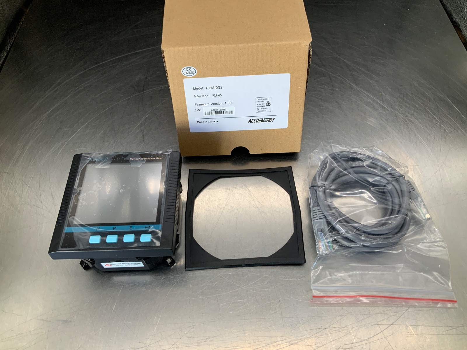 Accuenergy REM-DS2 Remote Display for Acuvim DIN-Rail Mounted Meters