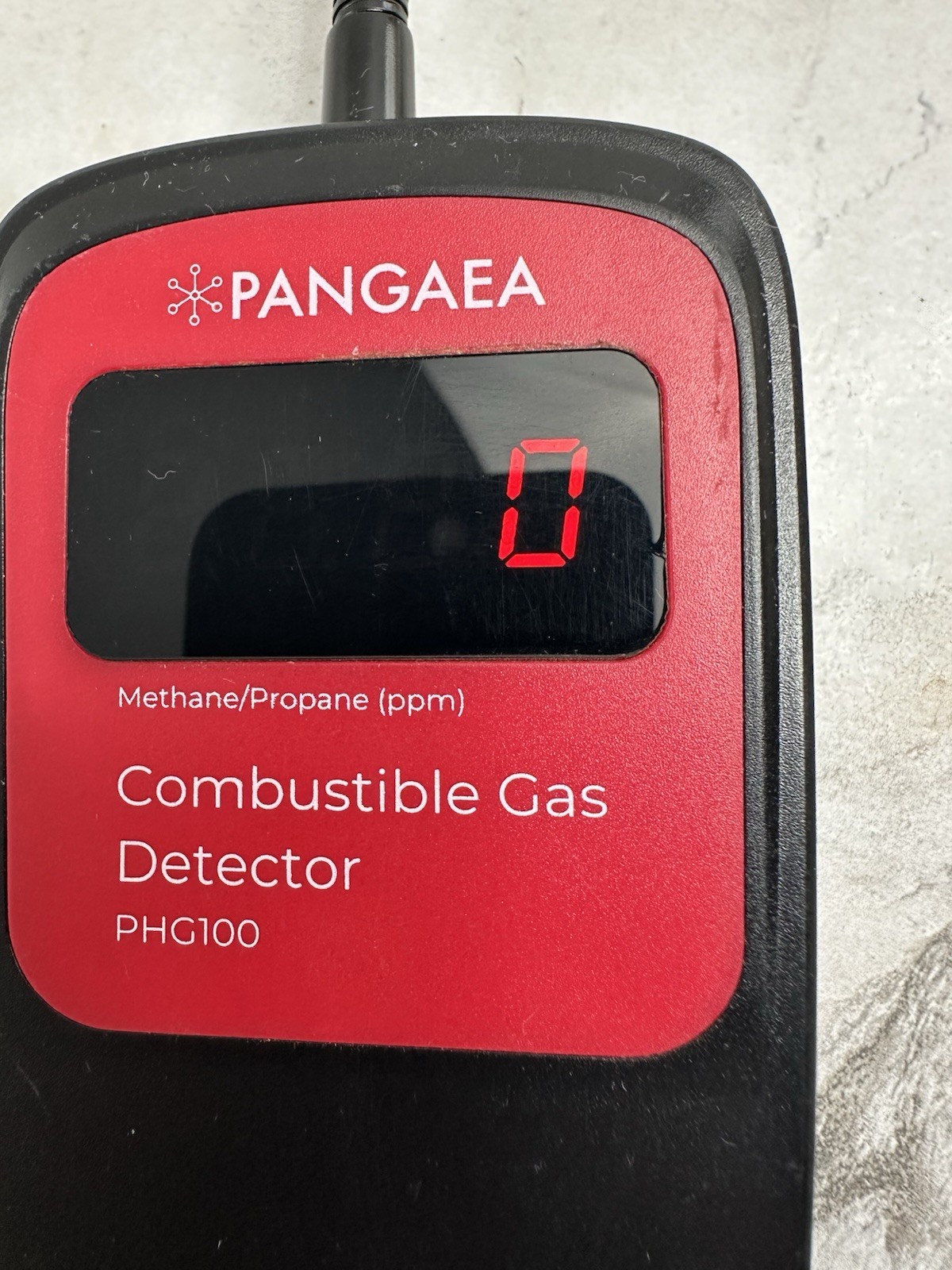 PANGAEA DIGITAL HANDHELD COMBUSTIBLE GAS DETECTOR MODEL PHG100 METHANE GAS MODEL