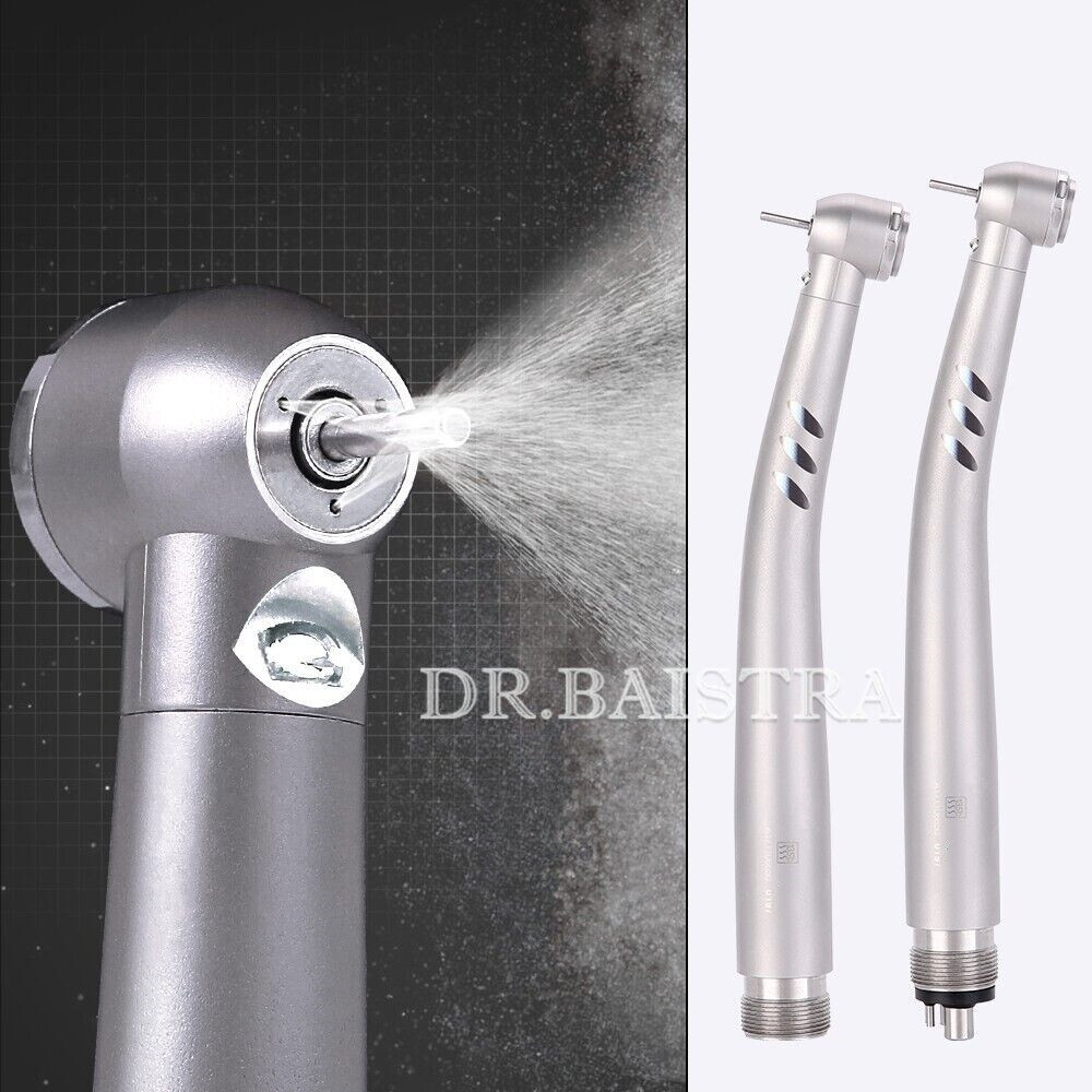 Dental Fiber Optic LED E-generator/ High Speed Handpiece Push Button 2/4 Holes