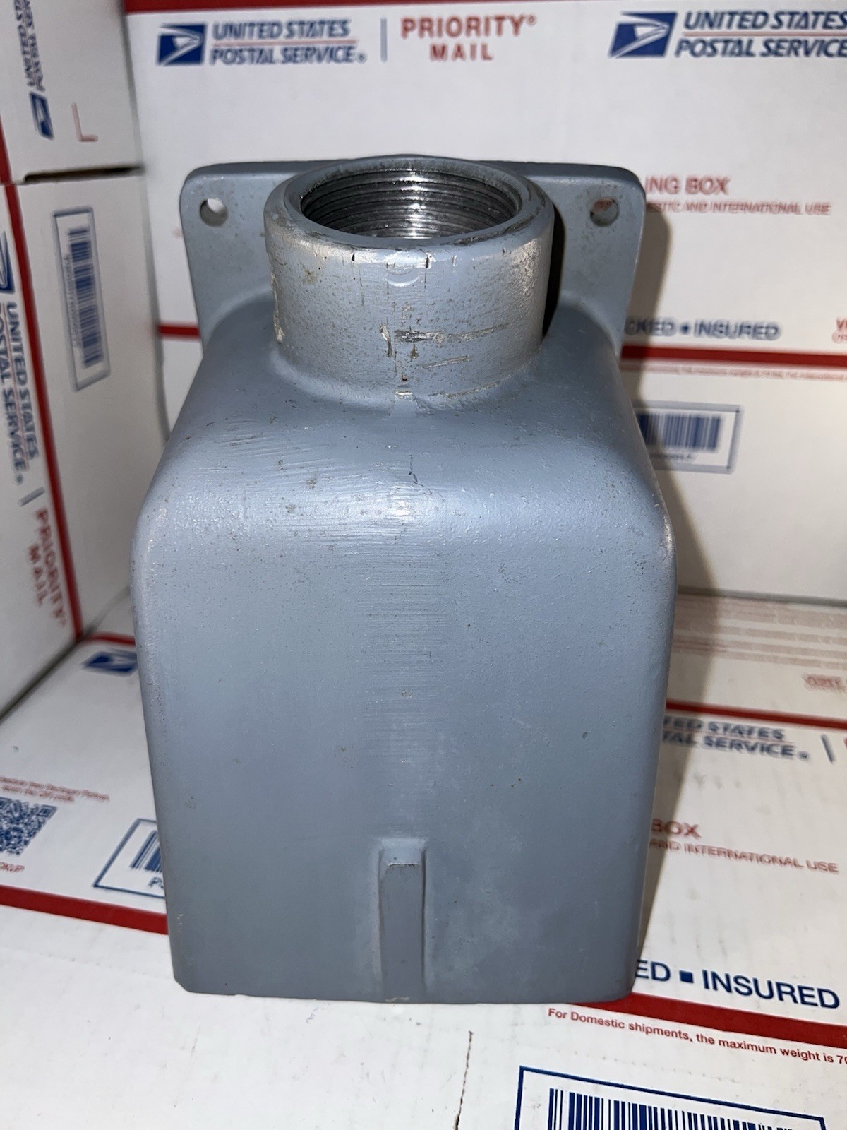HUBBELL HBL BB602W 60A PIN&SLEEVE 1-1/4” & 1-1/2” RECEPTACLE BOX *USED* ⚡️💥🔥