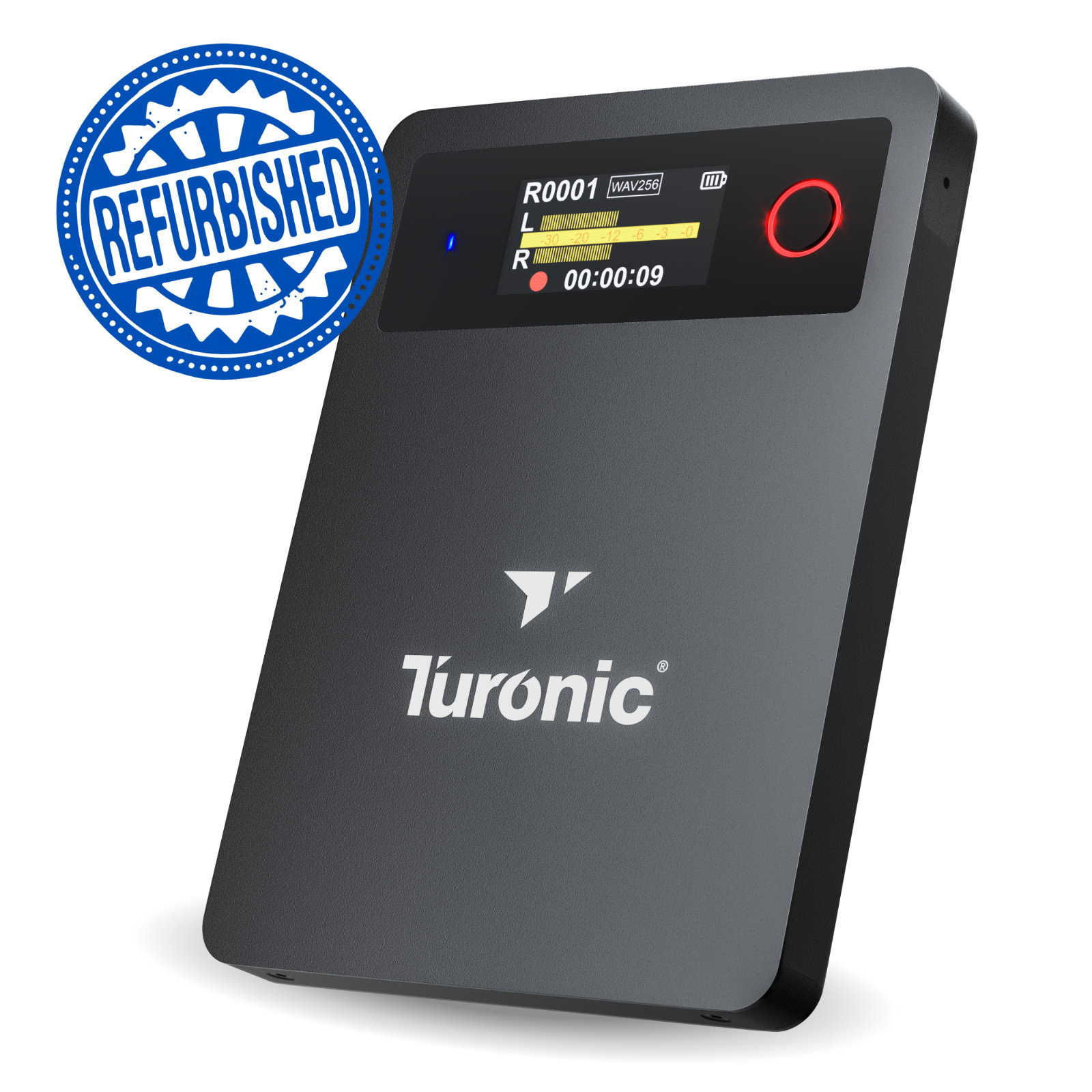 Turonic L813 AI Voice Recorder with AI Technology – 128GB, USB-C, Dual Mics
