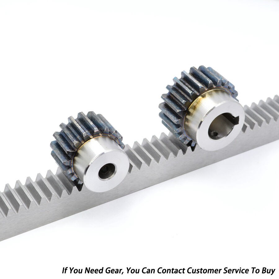 0.5/1/1.5/2/2.5/3M Spur Gear Racks For CNC Linear Motion Pitch 1.57mm to 9.42mm
