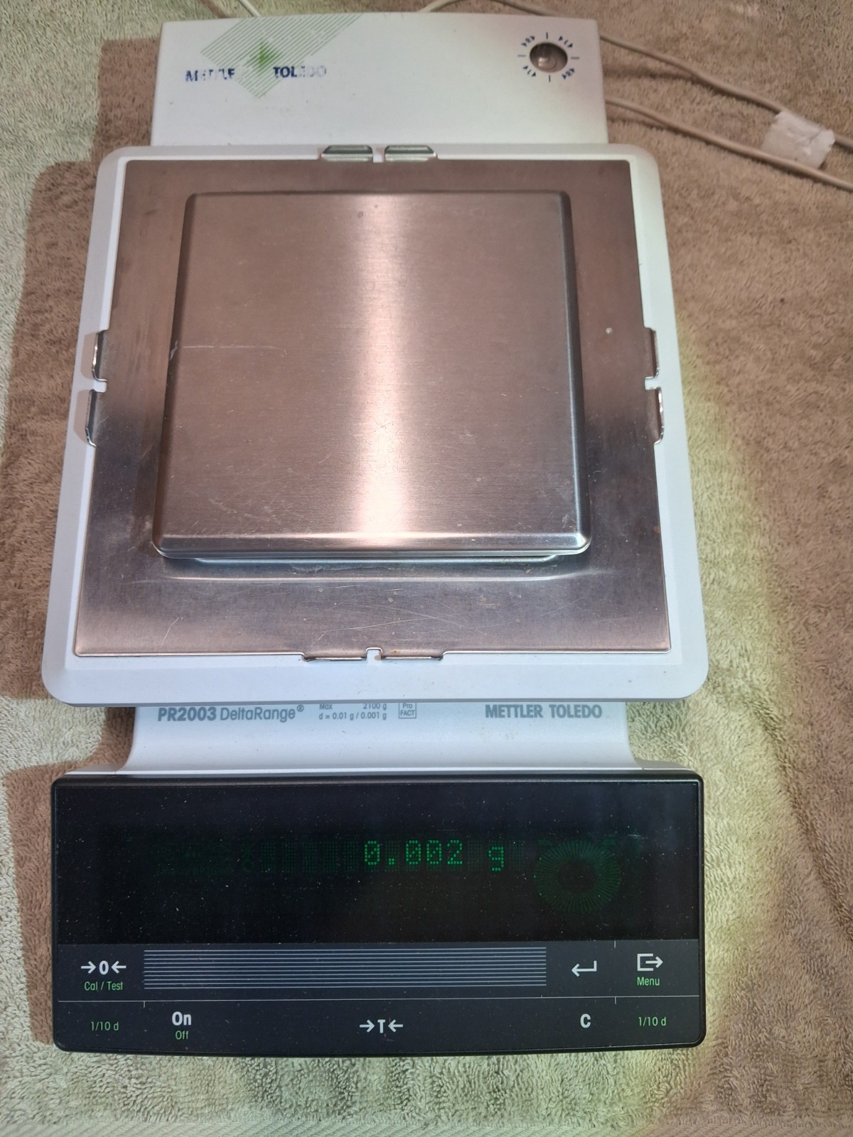 Mettler PR2003DR Deltarange Electronic Balance 2.1kg x0.01/0.001g