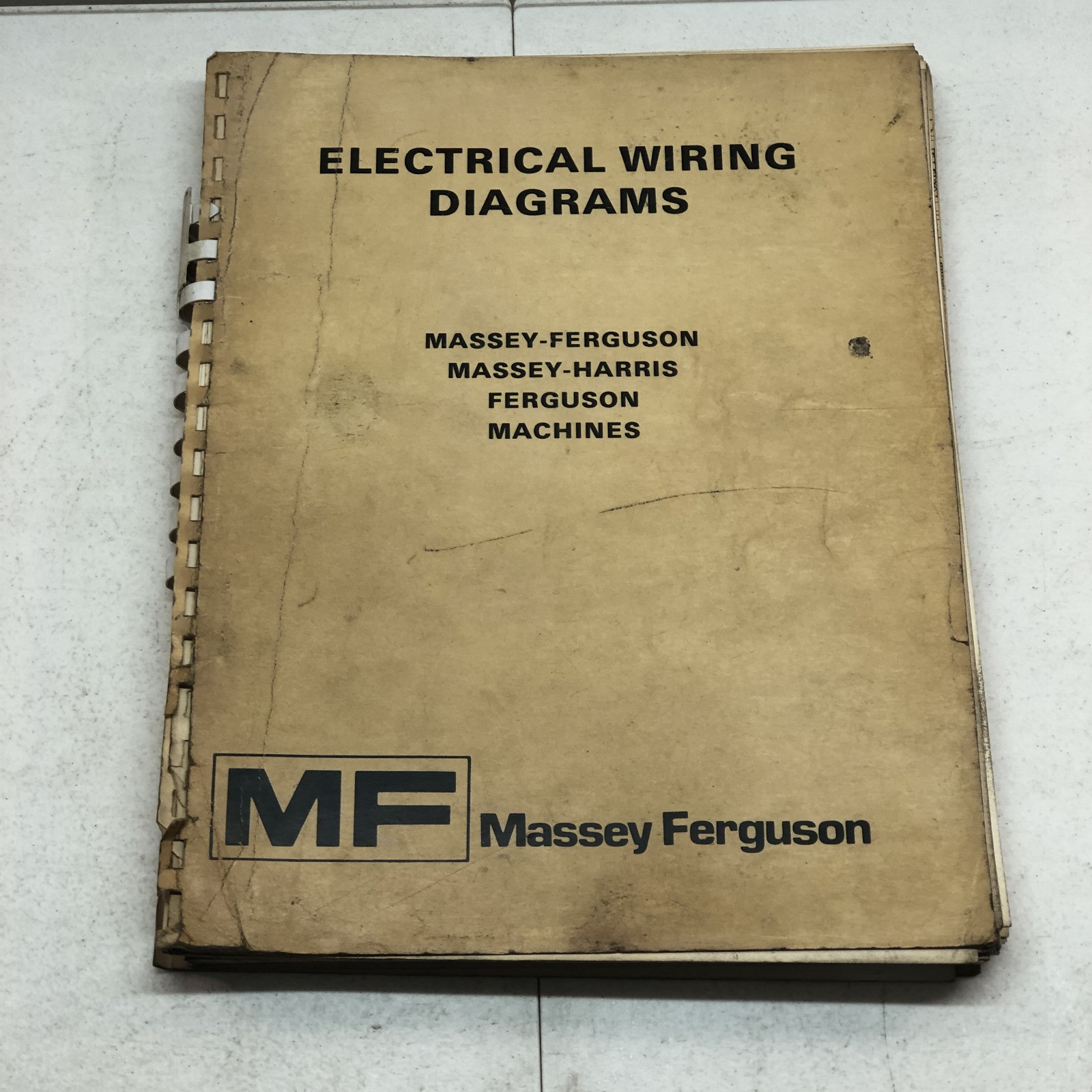 Massey Ferguson / Massey Harris Electrical Wiring Diagrams Service Manual