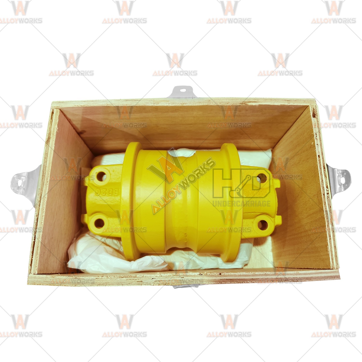 2PCs Track Roller Bottom Roller For Mitsubishi BD2F BD2G BD2H BD2J Heavy Duty