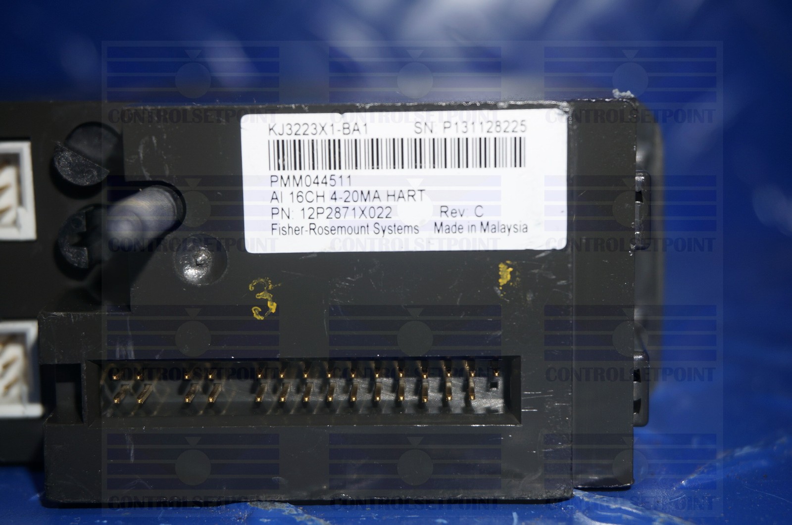 EMERSON DELTAV KJ3223X1-BA1 2-WIRE ANALOG INPUT 16 CH 4-20MA SER 2 VE4003S2B6