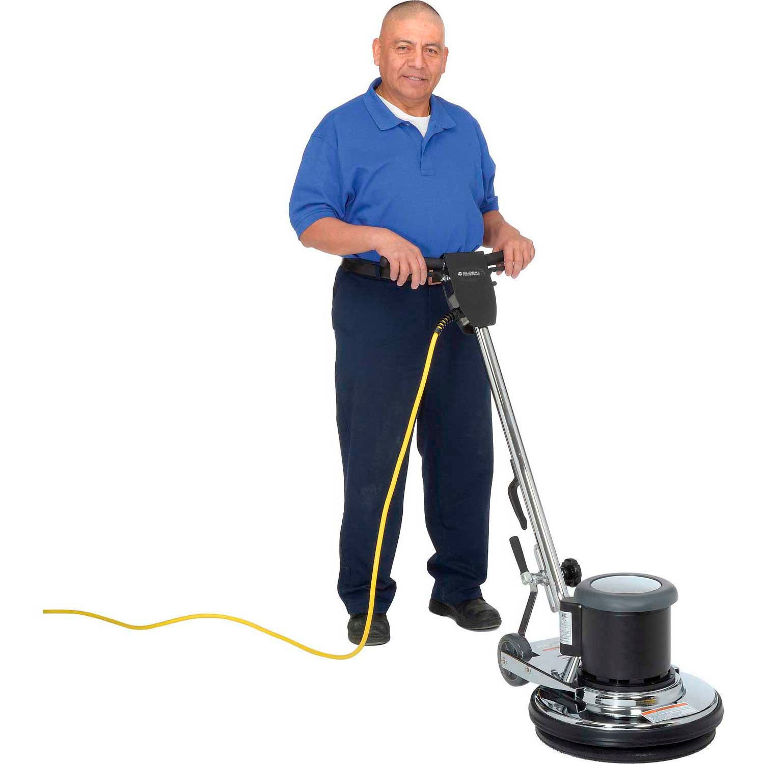Global Industrial Corded Floor Machine 17″ Cleaning Width