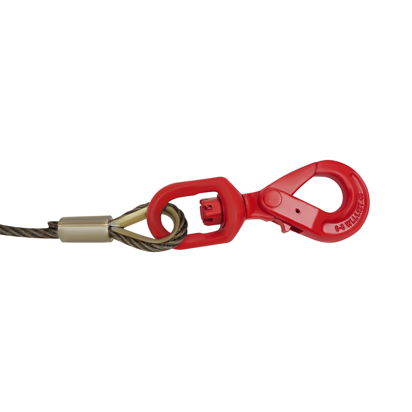 Wire Rope Winch Cable,Carbon Steel 3/8″x150ft Winch Cable with Self Locking Hook