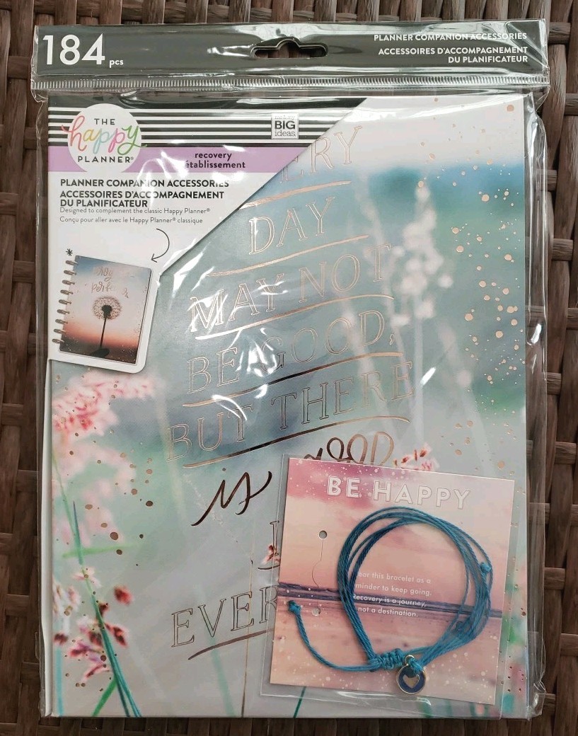The Happy Planner Recovery Progress Classic Planner Companion Accessories