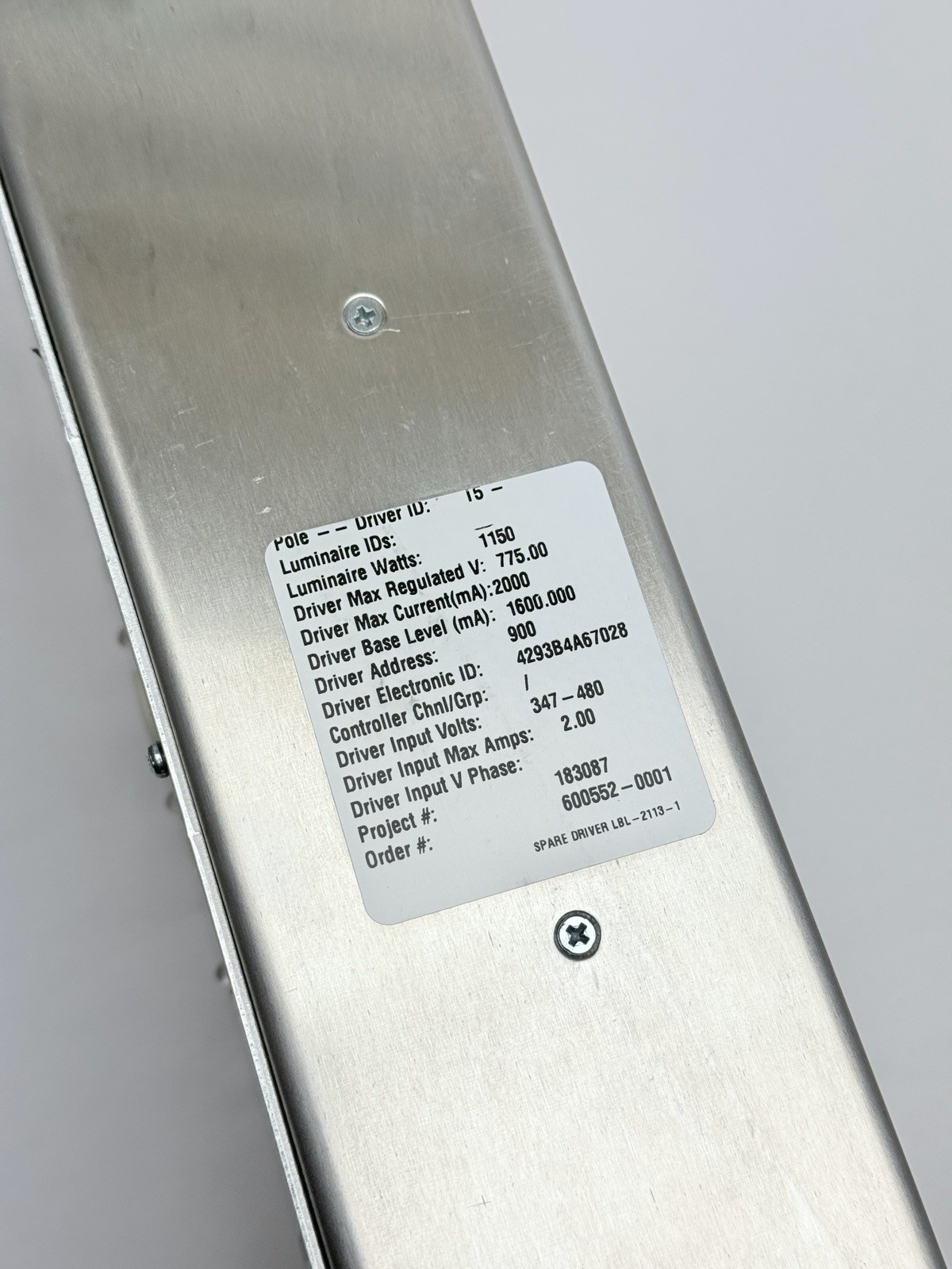 LED Drive 4A CC-750V D15 Schiederwerk, LED-4799-3-06