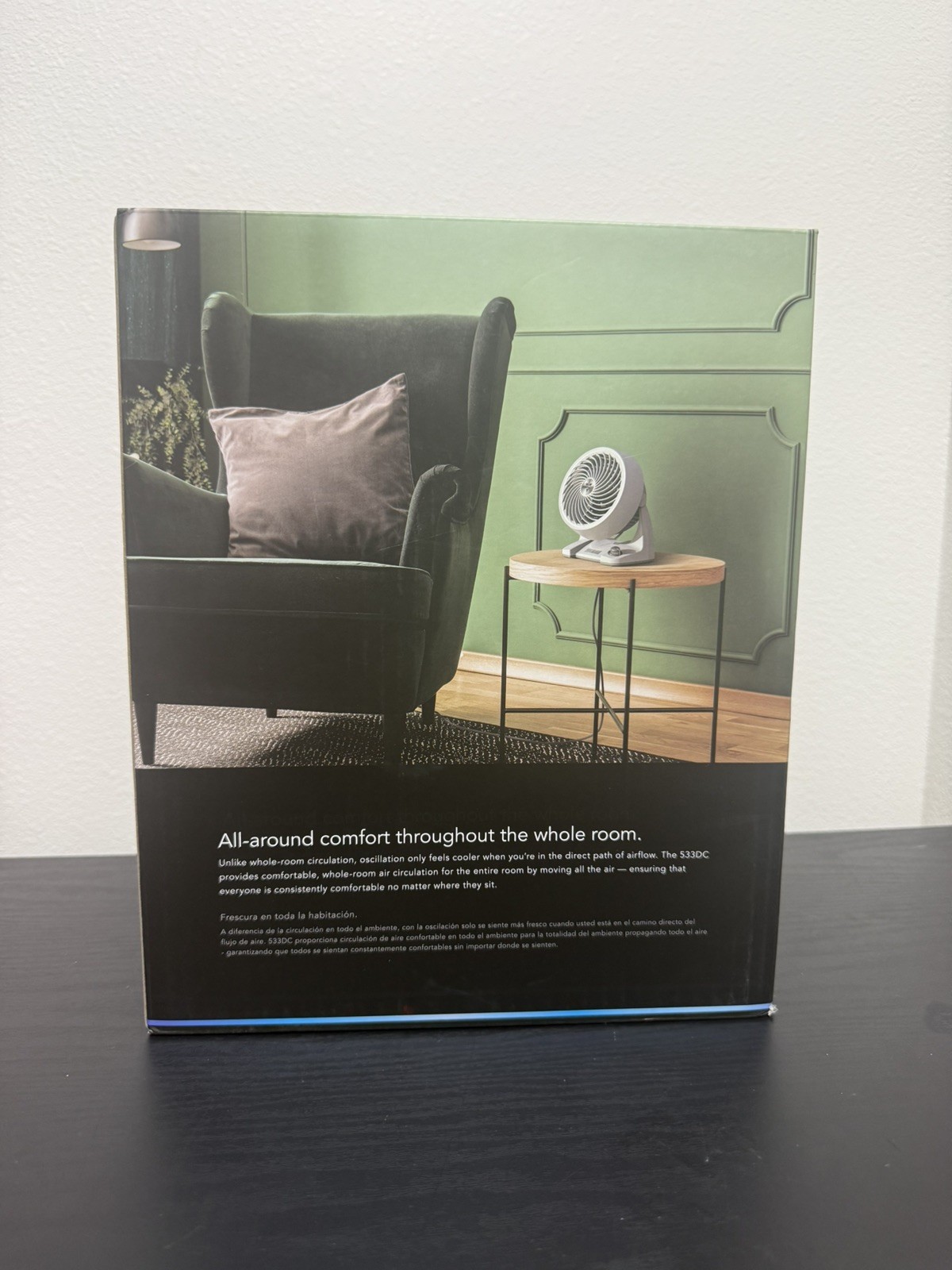 Vornado 533Dc Air Circulator 24V 358 Cfm White Energy Smart Small
