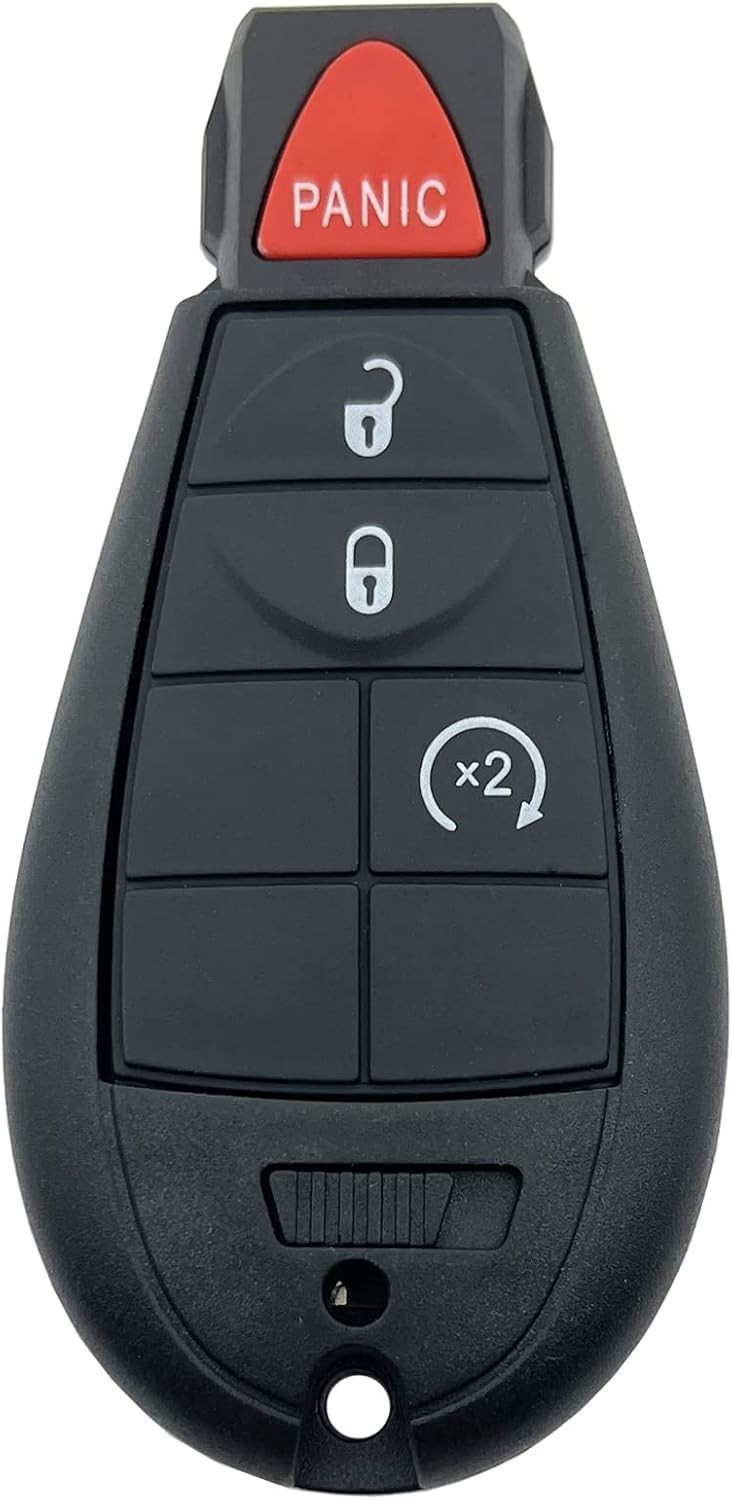 llave de 2009 – 2012 para Dodge Ram 1500 2500 3500 Control remoto SIN corte
