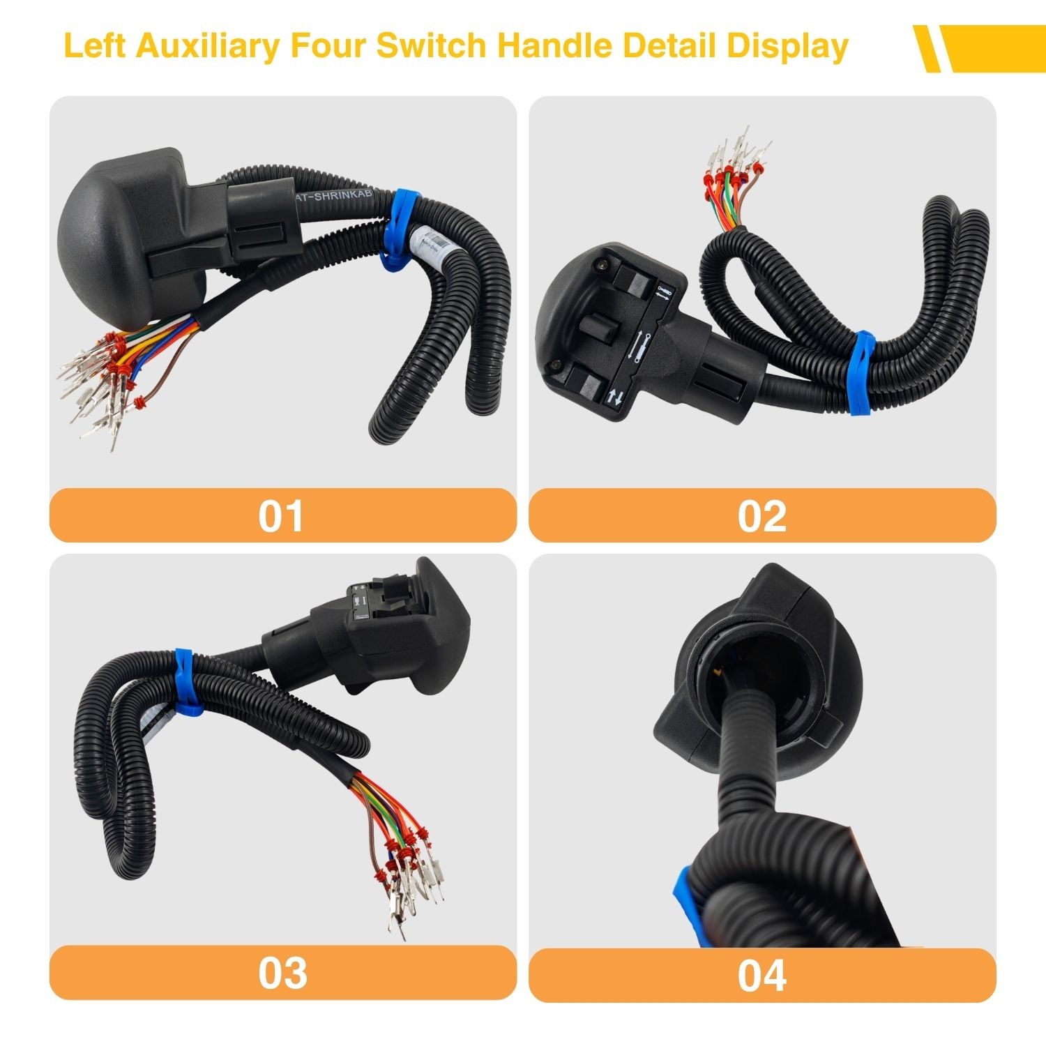 6680419 Left Auxiliary Switch Handle for Bobcat S-Models S570 S590 S750 S770