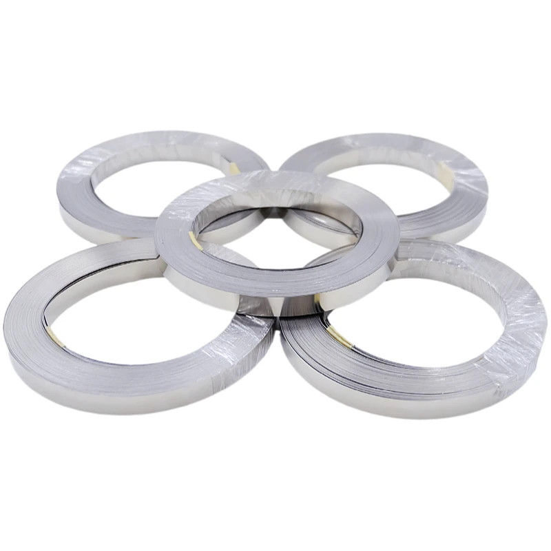 Nickel Plated Strip 18650 Battery Connector Plate 0.1mm 0.2mm Spot Welding Sheet
