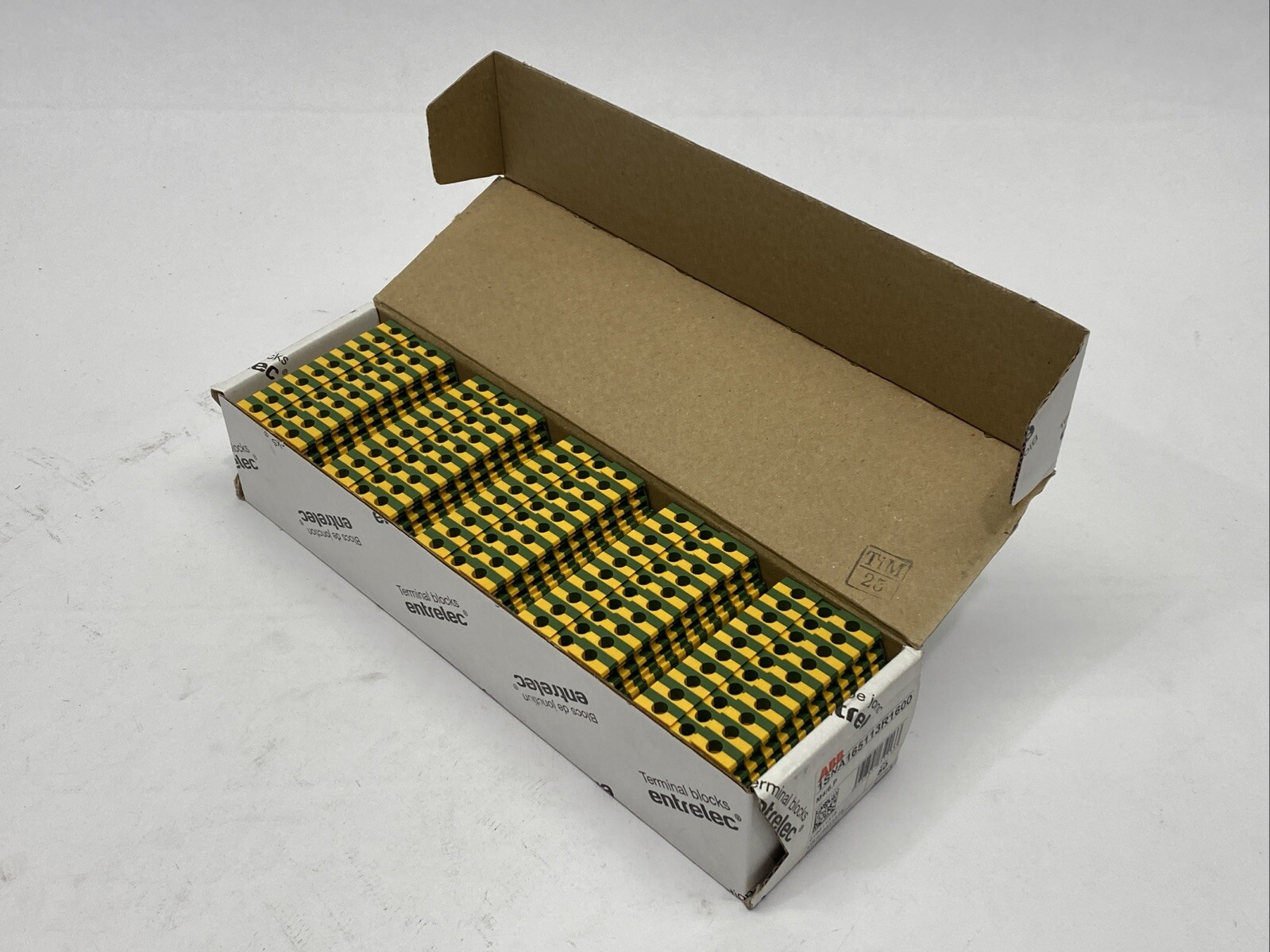 ABB 1SNA165113R1600 Entrelec Ground Terminal Block M4/6.P PKG OF 50
