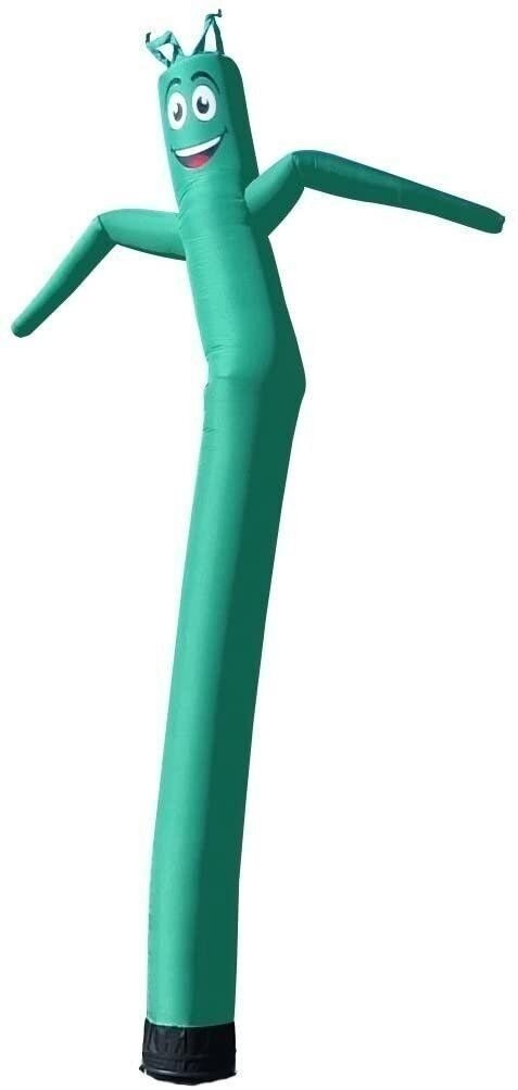 Light Blue 20ft Tall Inflatable Tube Man Air Powered Dancing Guy for Outdoors…