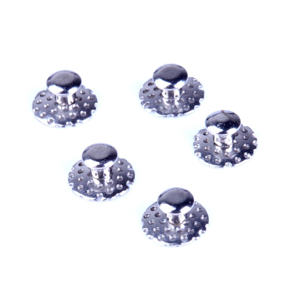 AZDENT Dental Orthodontics Bondable Lingual Buttons/Crimpable Hooks Split Stops