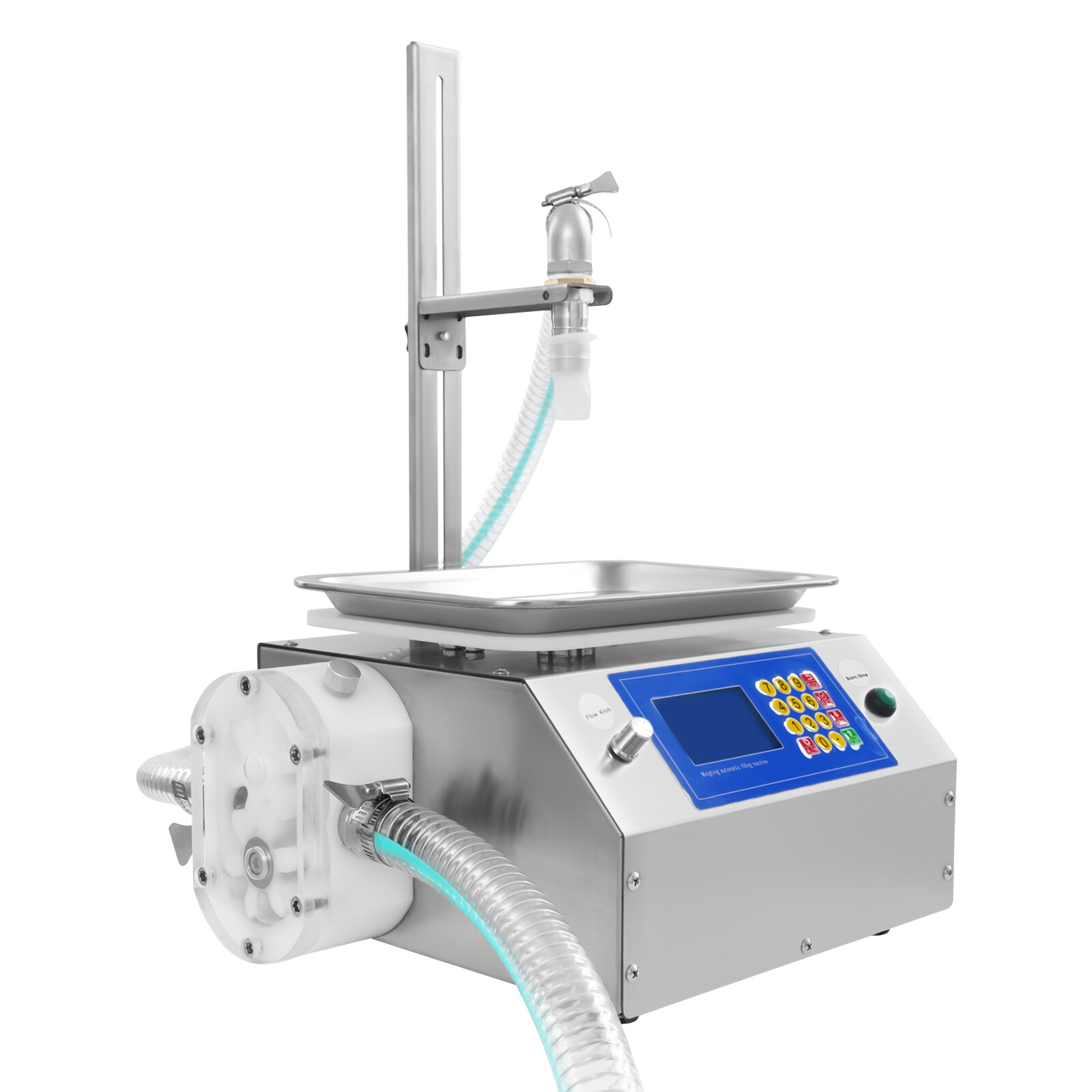 Single Head Automatic Liquid Paste Filling Machine Honey Bottle Filler 10g-10kg