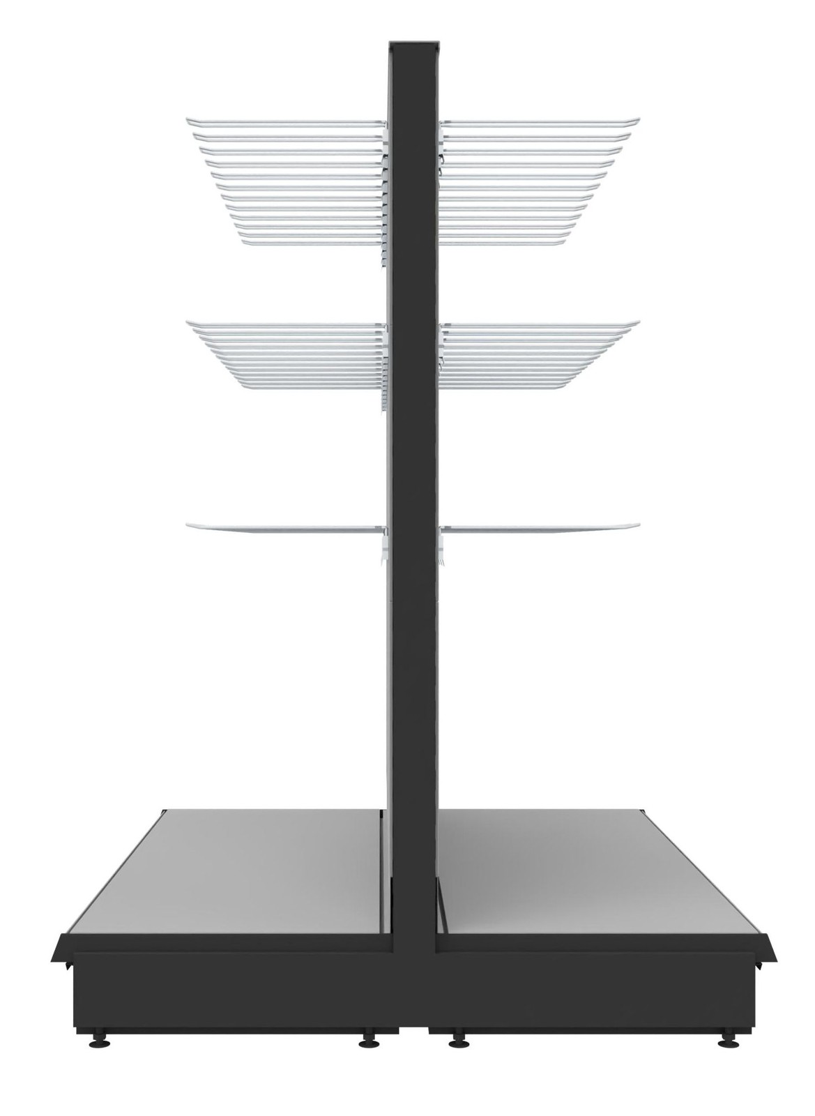 Middle room gondola metal shelf gondola shelf sales shelf 145×100 cm HxW Tego Eden