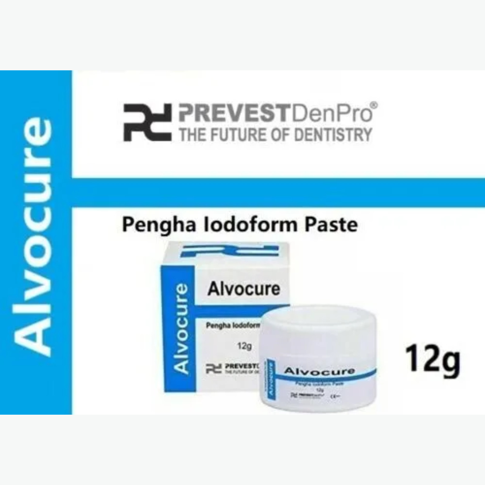Prevest Denpro Alvocure Dental Dry Socket Paste Alveolitis Dressing Iodoform Jar