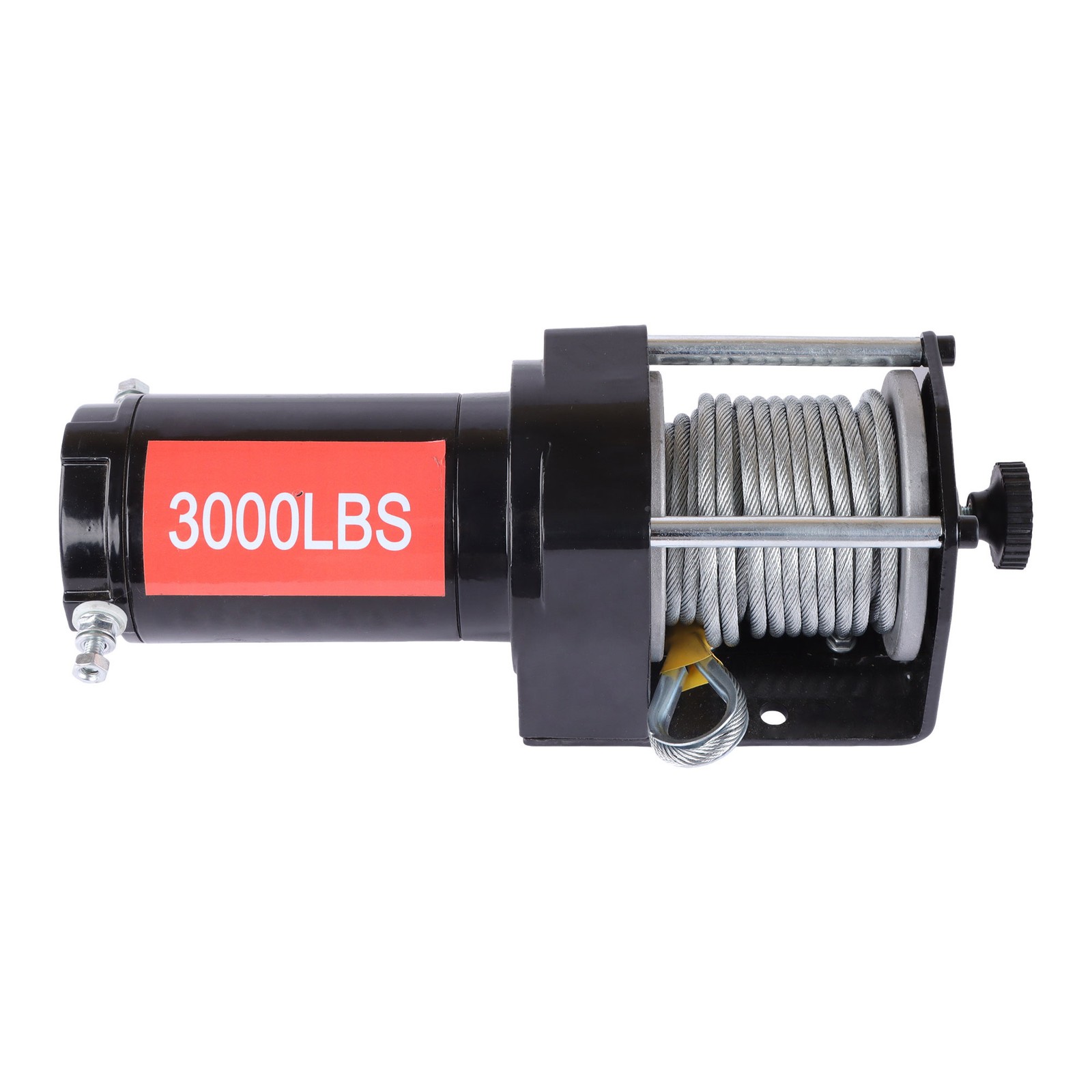 3000 lb Electric Winch 12VDC/1.3HP ATV Winch 3/16in*32ft Heavy Duty Steel Cable