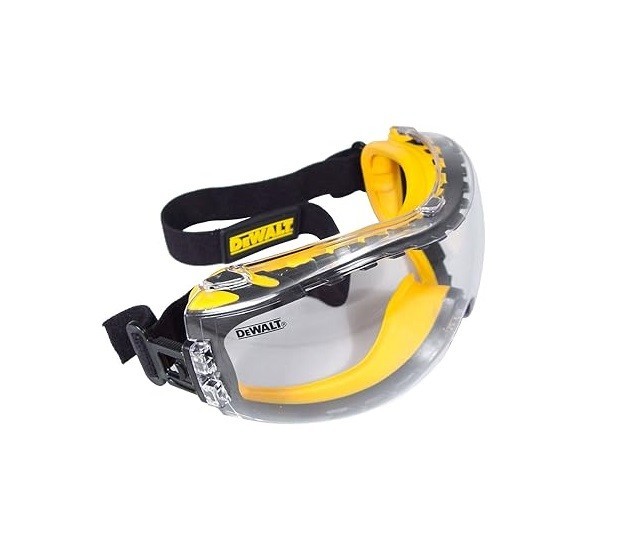 DEWALT DPG82 Concealer Safety Goggles with Clear Anti-Fog Lens