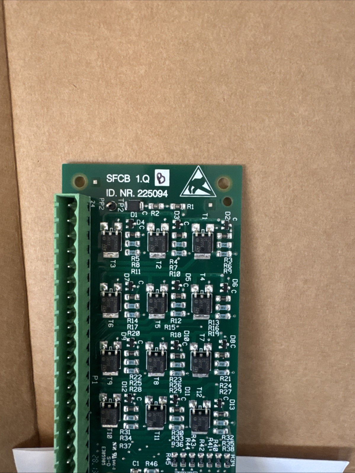New Open Box Schindler SFCB 1.Q 225094 Elevator Circuit Board Control Module PCB