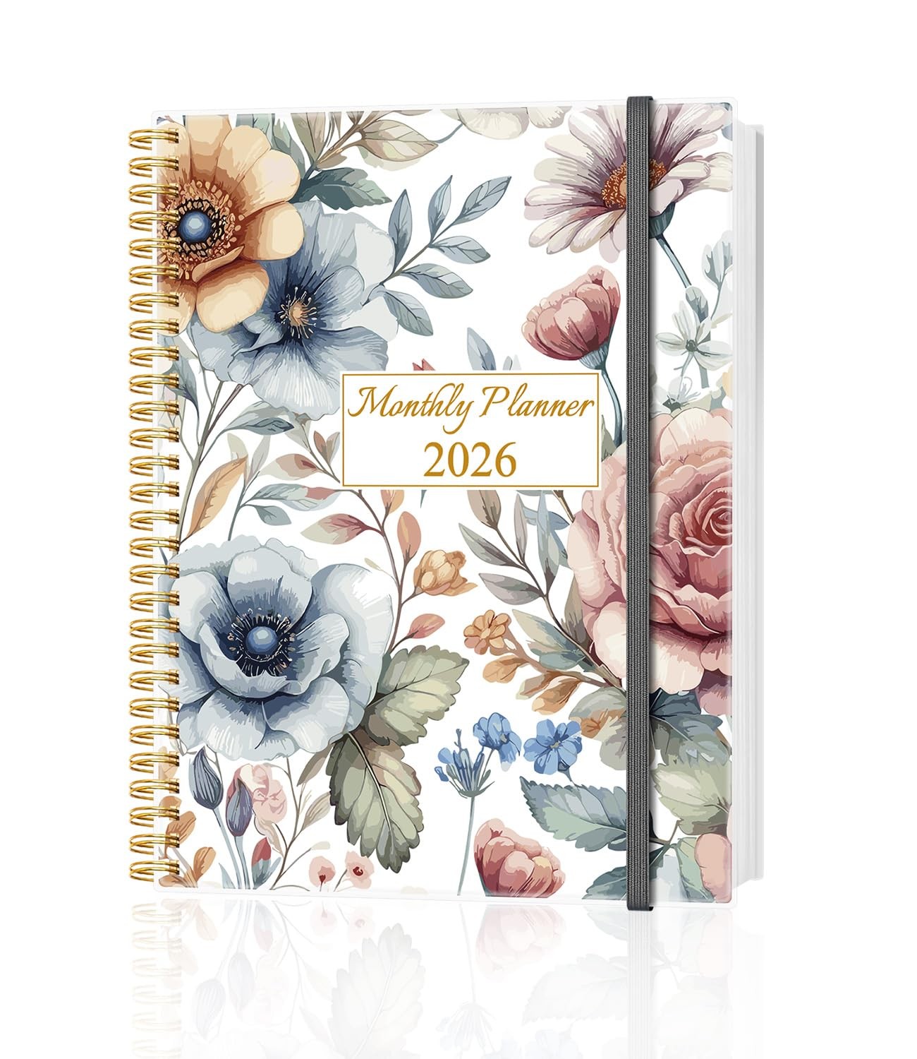 Monthly Planner 2026 – Monthly Calendar from January 2026 to December 2026, 2…