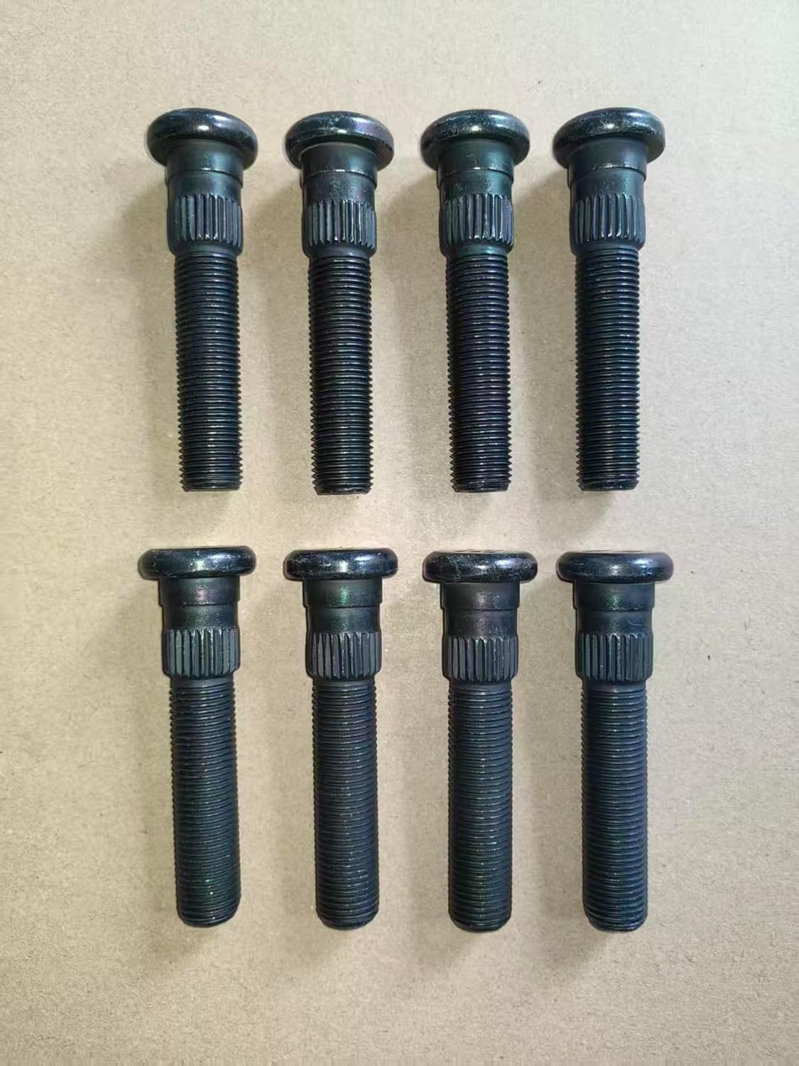 8Pcs 9/16-18 Serrated Wheel Stud Bolts 610-563 3.0 In. UHL Replacement for 1977-