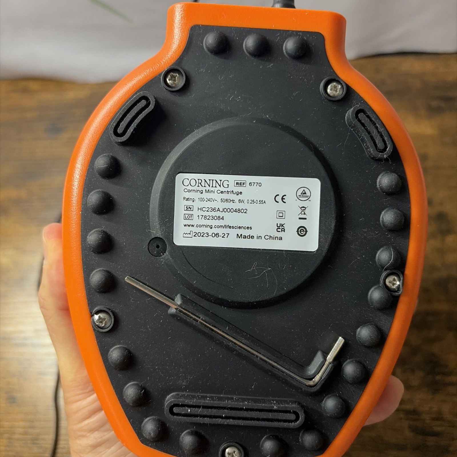 2022 Corning LSE Mini Centrifuge 6770 8 Position Pre-owned Excellent Condition