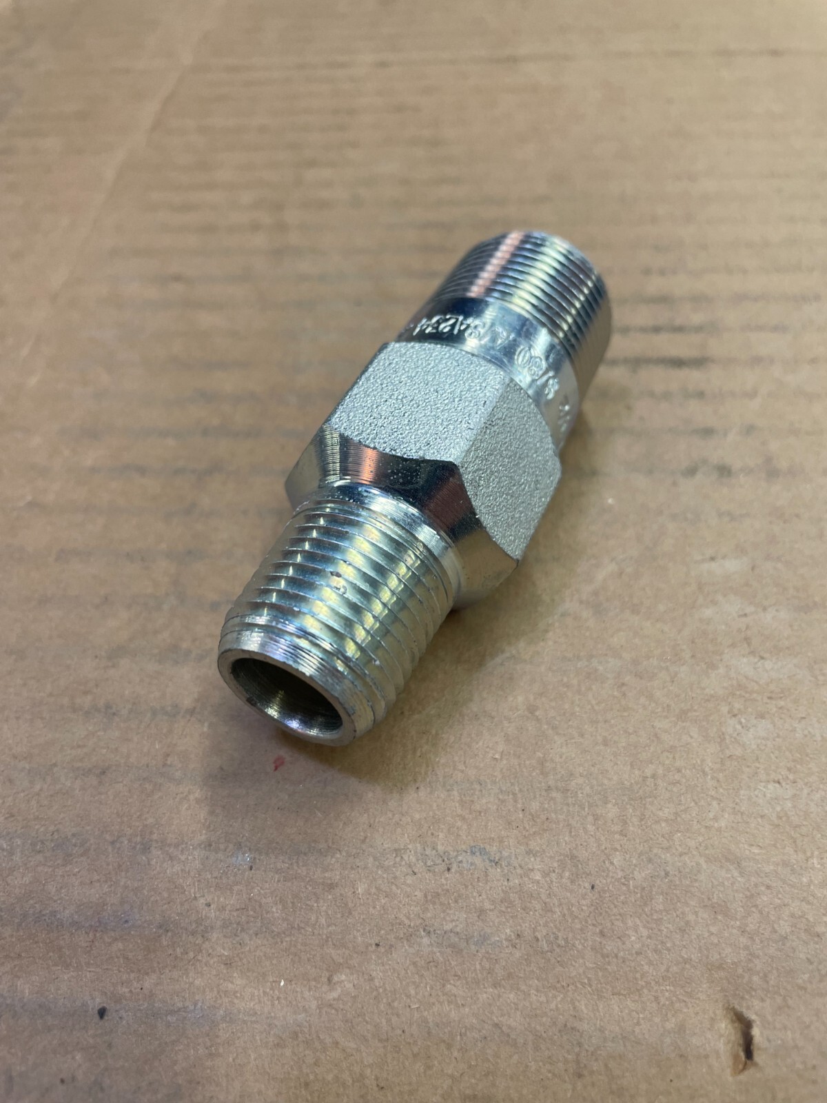 SWAGE NIPPLE 3/4″ x 1/2″ Schedule 80 Concentric Thread Both End A234 WPBN SP95