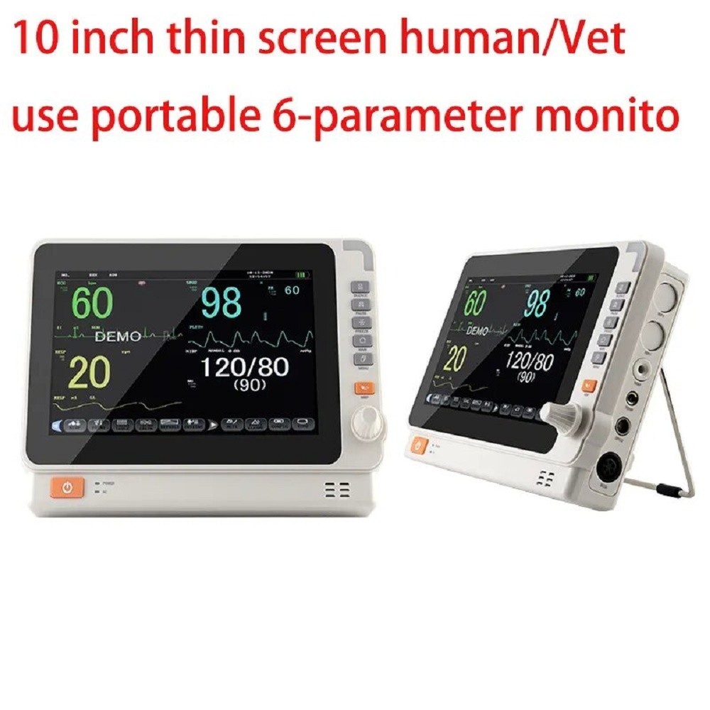 Carejoy Portable 8 Inch 6 Parameter Vital Sign Patient Moniter