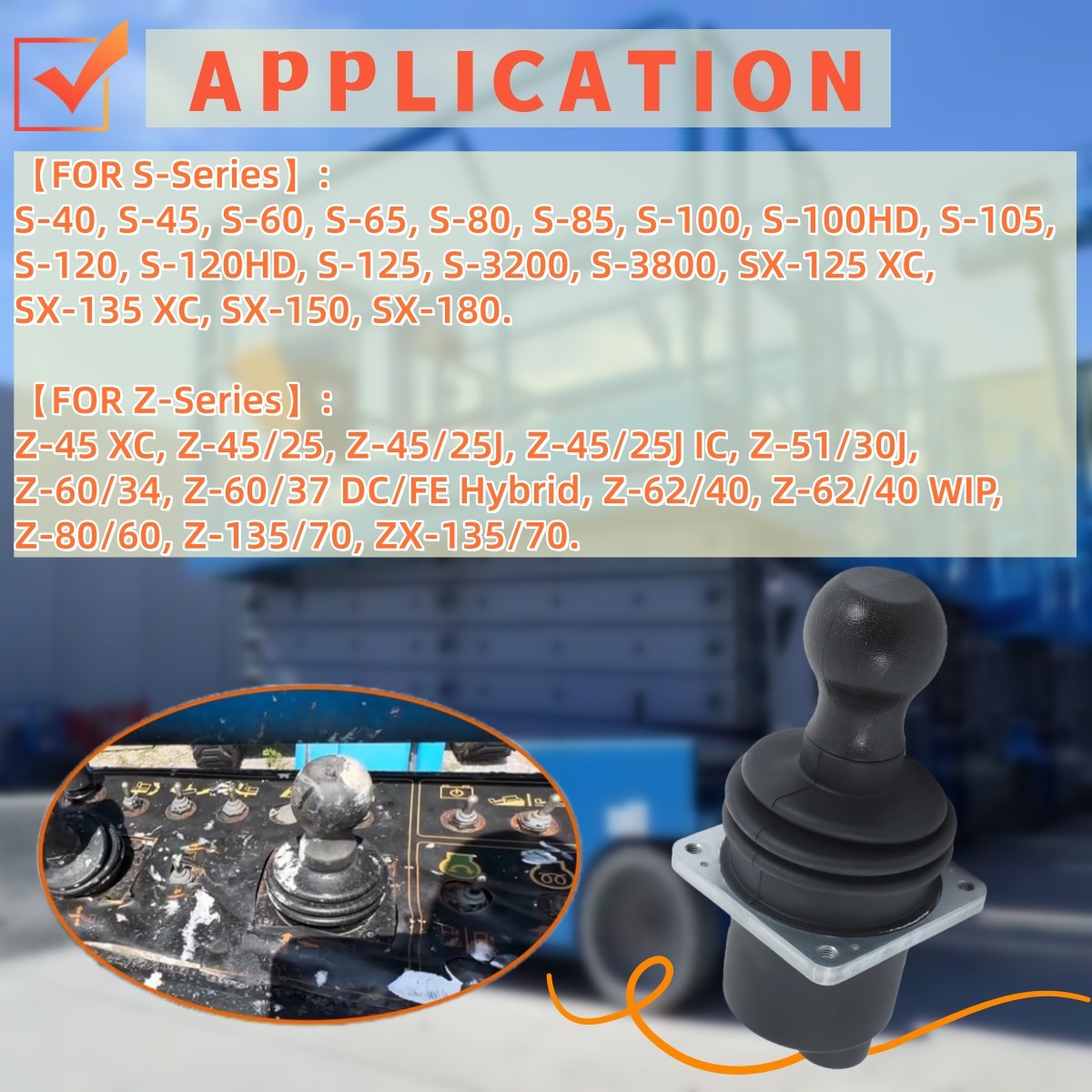 Dual Axis Joystick Controller 101174 101174GT 62390GT for Genie S‑45 S-60 S‑80