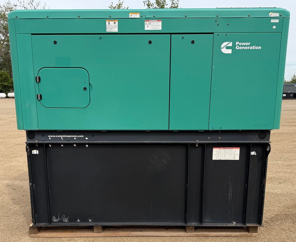35 kw Cummins / Onan Diesel Generator – 3.3L 4 Cyl. – 232 Hours – Mfg. 2017