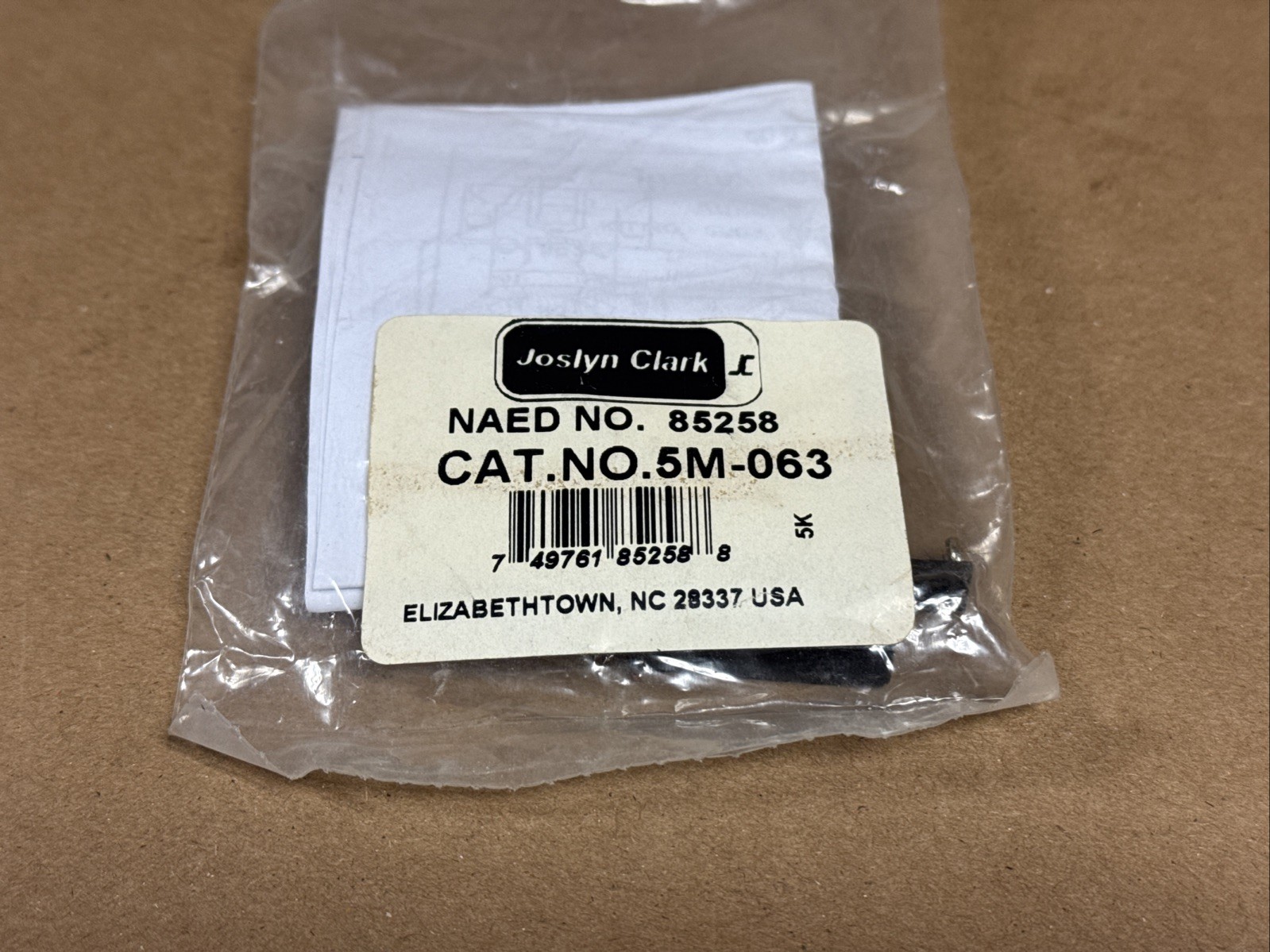 JOSLYN CLARK 5M-063 Auxiliary Contact Block Kit 85258 5M-63 85258 FAST SHIPPING